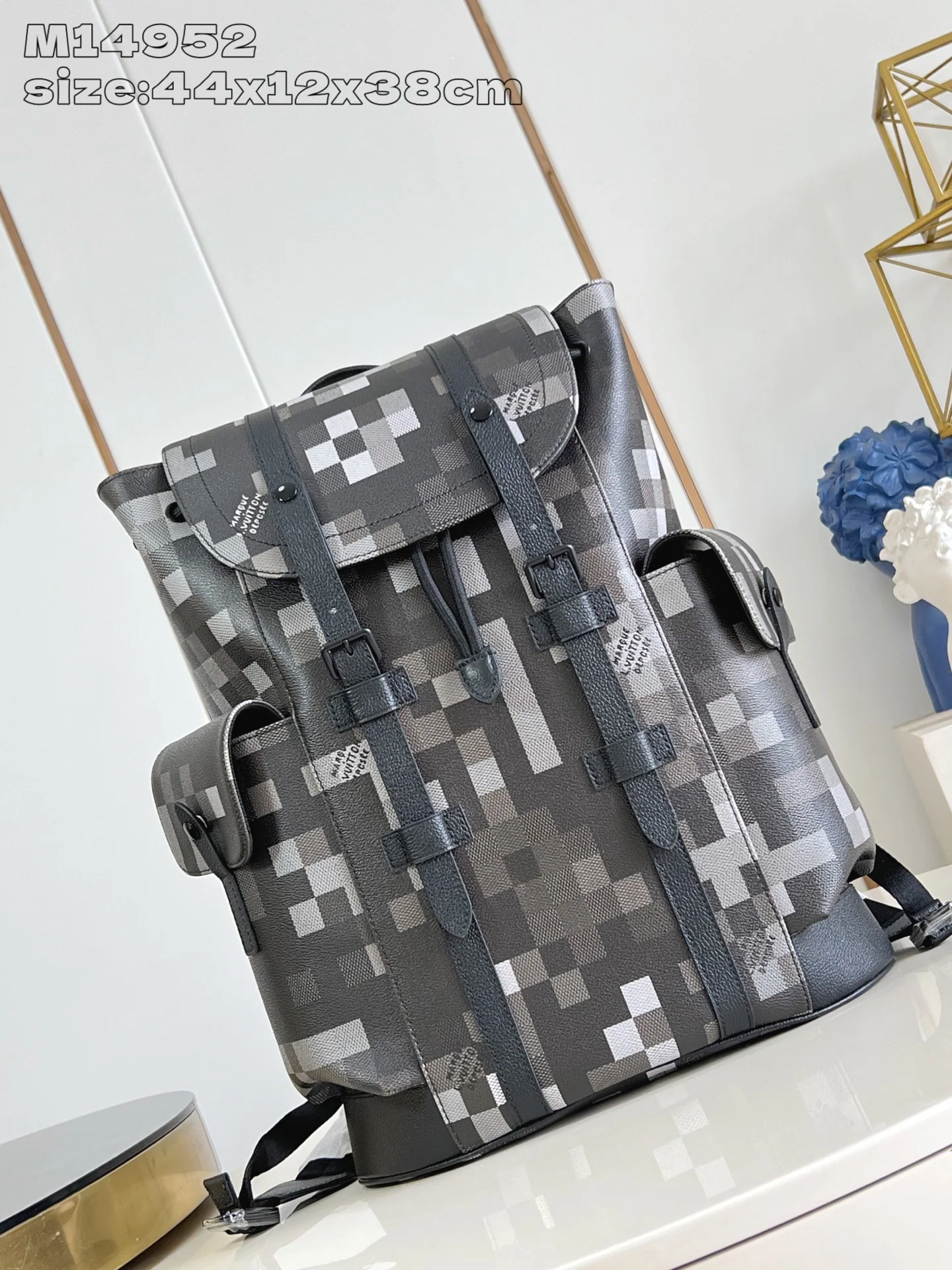 루이비통 M14952 블랙 백팩 미디엄 상세 이미지 1