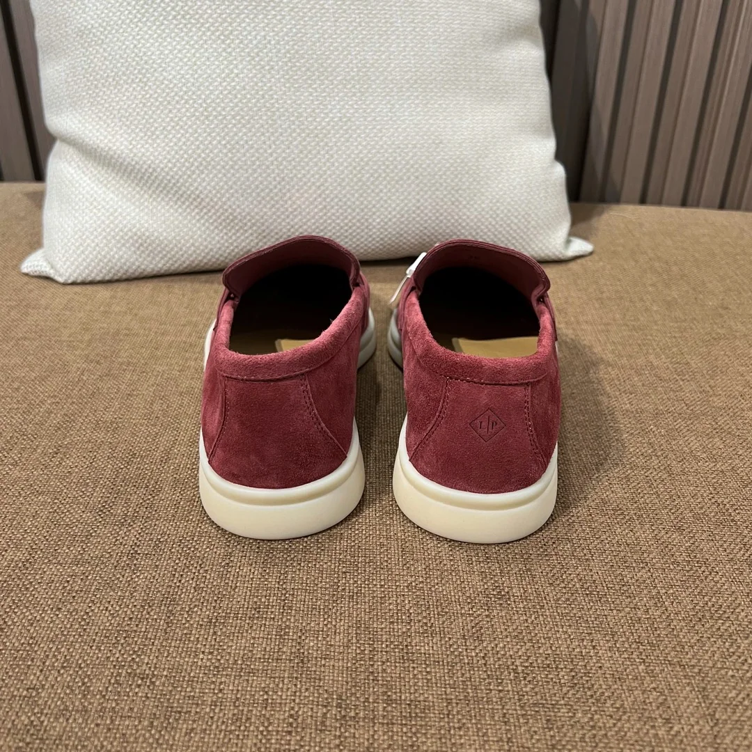 로로피아나 말린 장미색 천연 가죽 로퍼 9828 상세 이미지 8