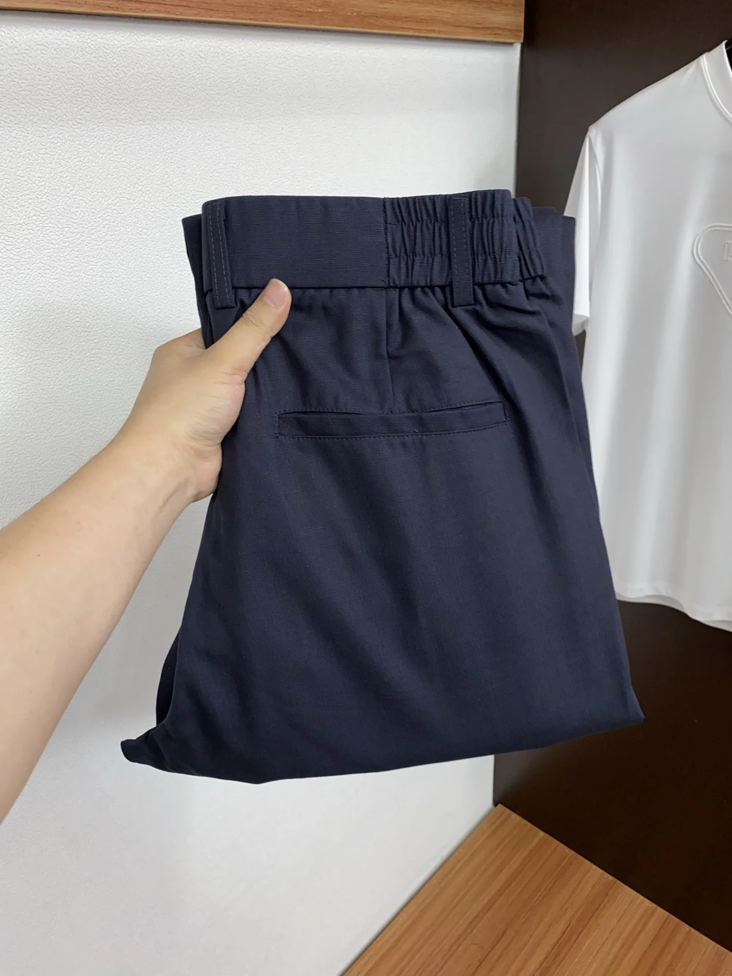 로로피아나 남성 린넨 캐주얼 바지 상세 이미지 1