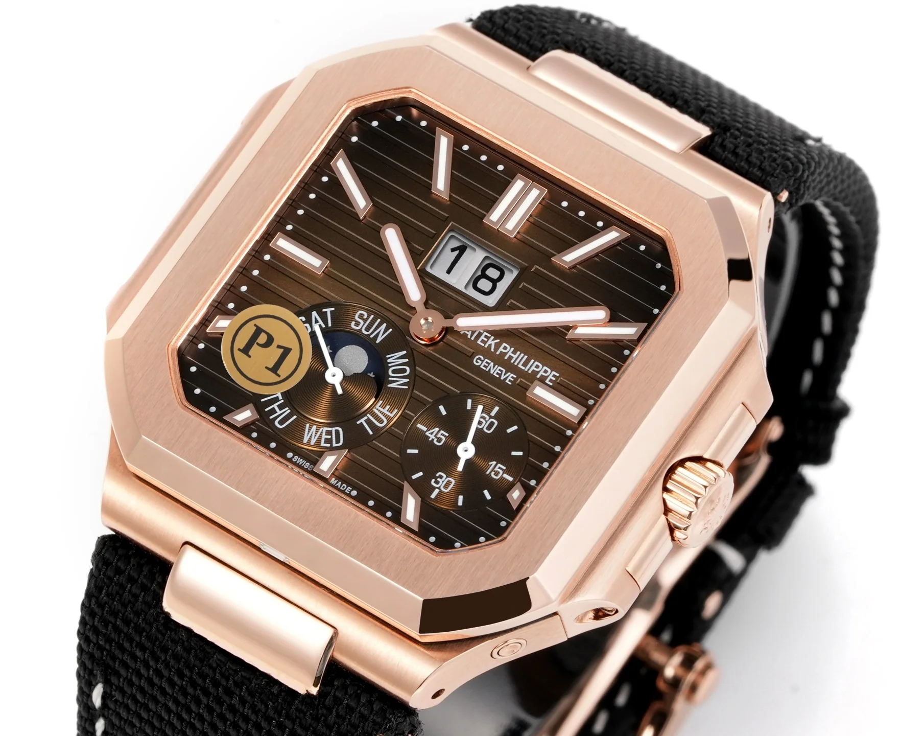 파텍필립 프리미엄 워치 5822 P 자동 플래티넘 레플리카 44158 Patek Philippe 상세 이미지 5