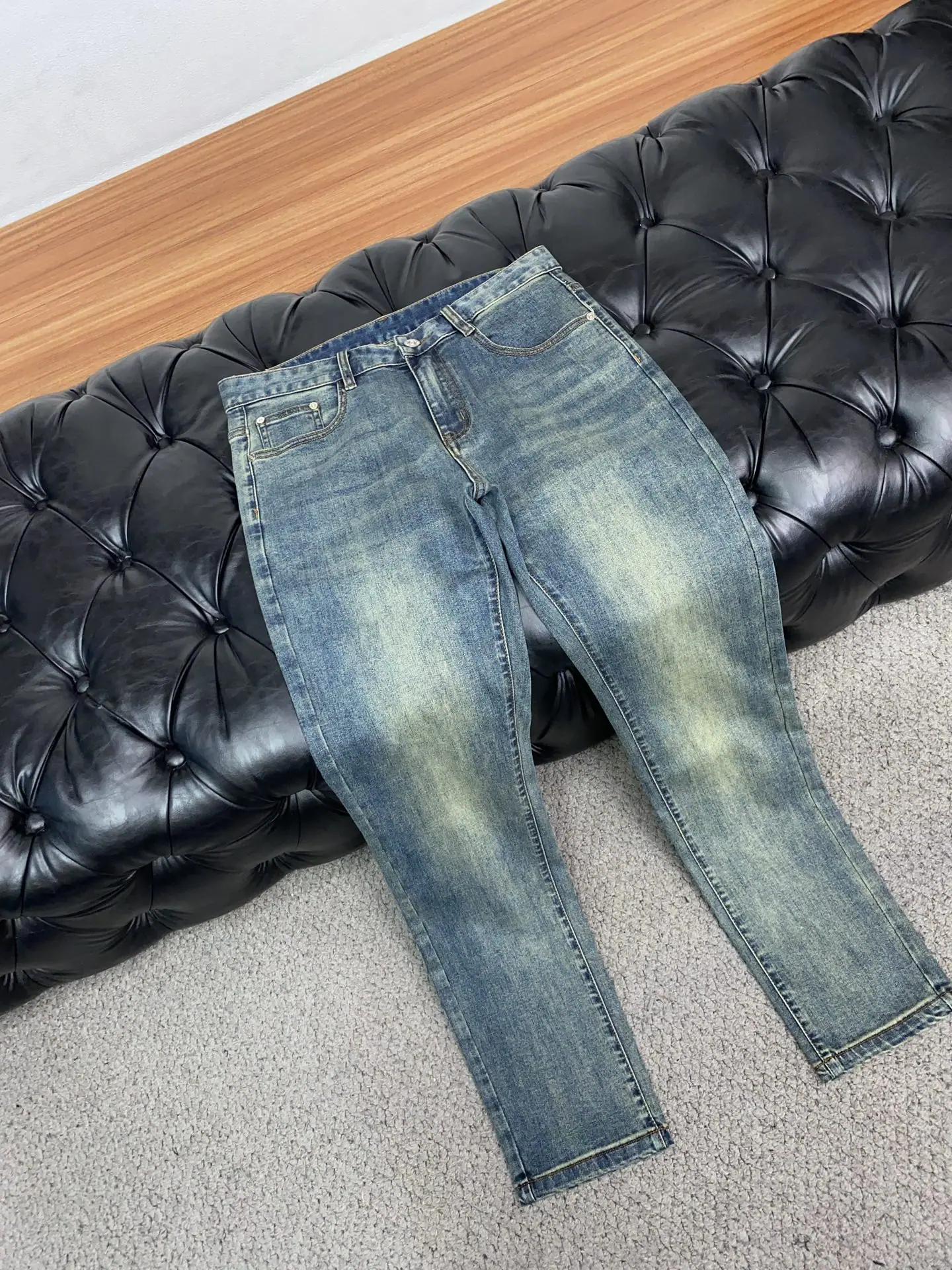 베르사체 데님 남성 바지 상세 이미지 6