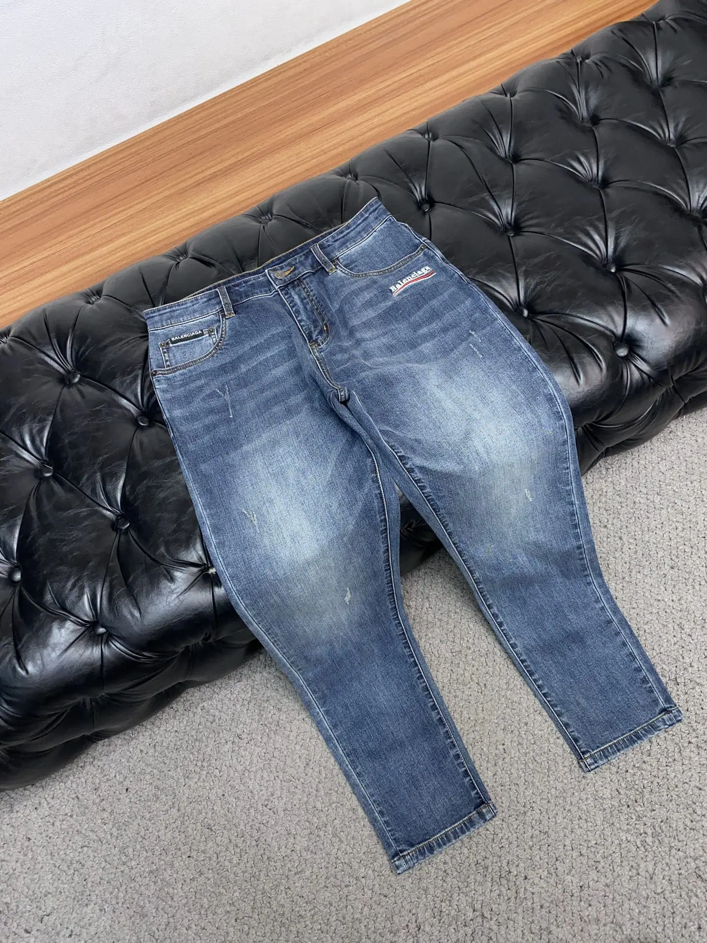 발렌시아가 남성 데님 청바지 상세 이미지 7