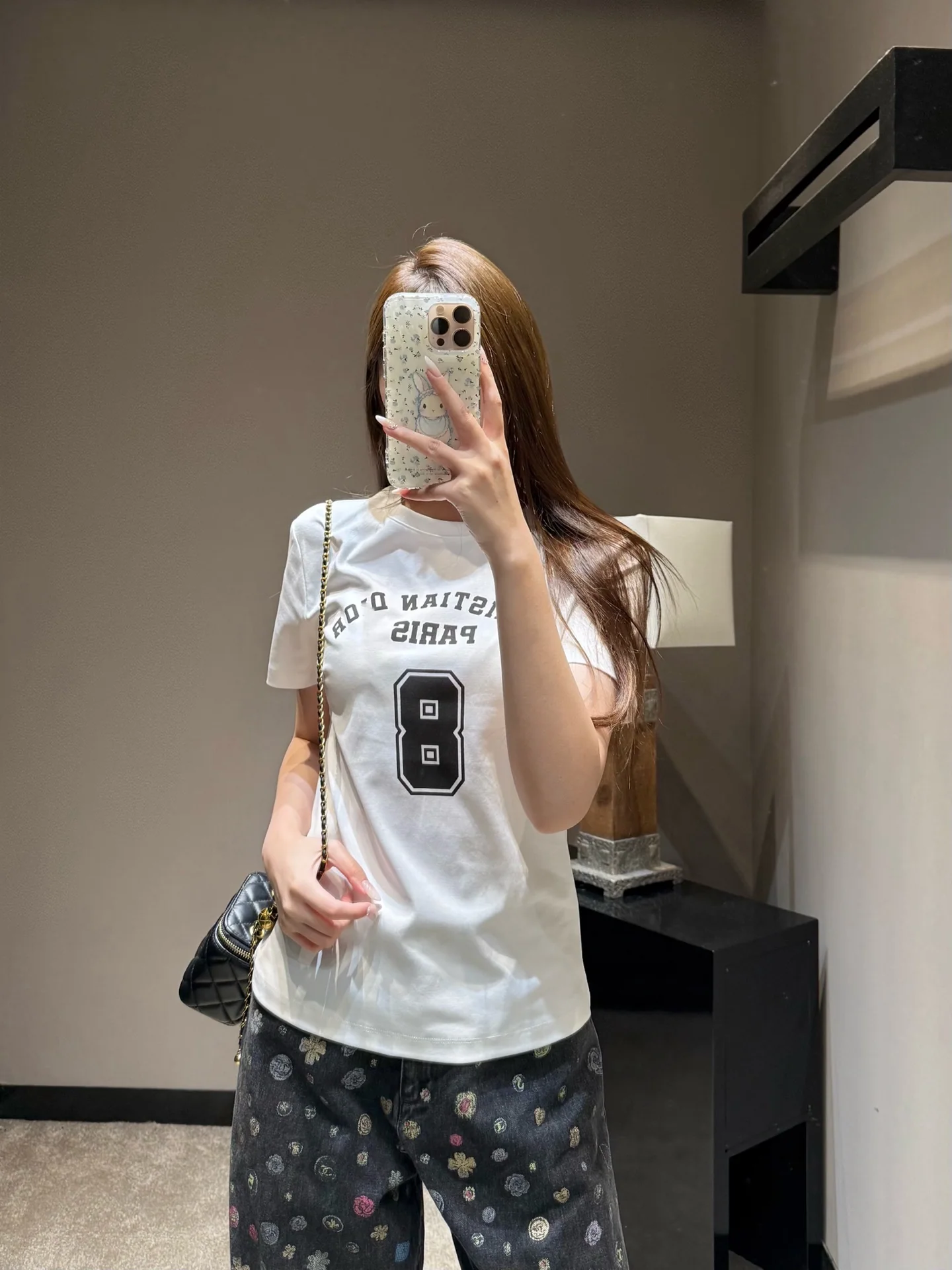 디올 여성 라운드넥 반팔 티셔츠 상세 이미지 7