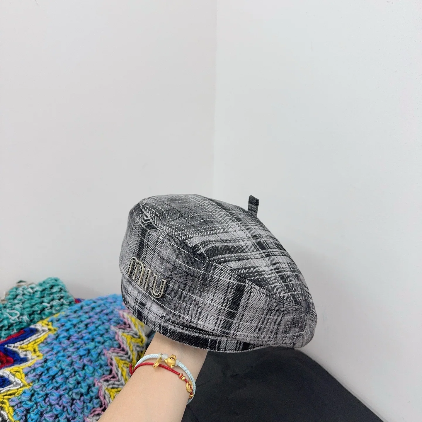 미우미우 모자 80904 Miu Miu Cap 상세 이미지 6