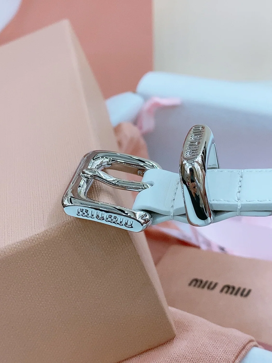 미우미우 벨트 57863 Miu Miu Belt 상세 이미지 3