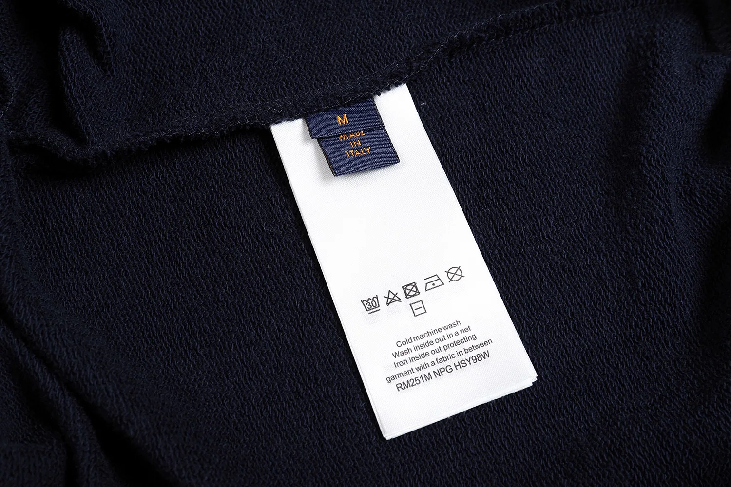 루이비통 꽃무늬 로프 라인스톤 장식 후드 스웨트셔츠 상세 이미지 9