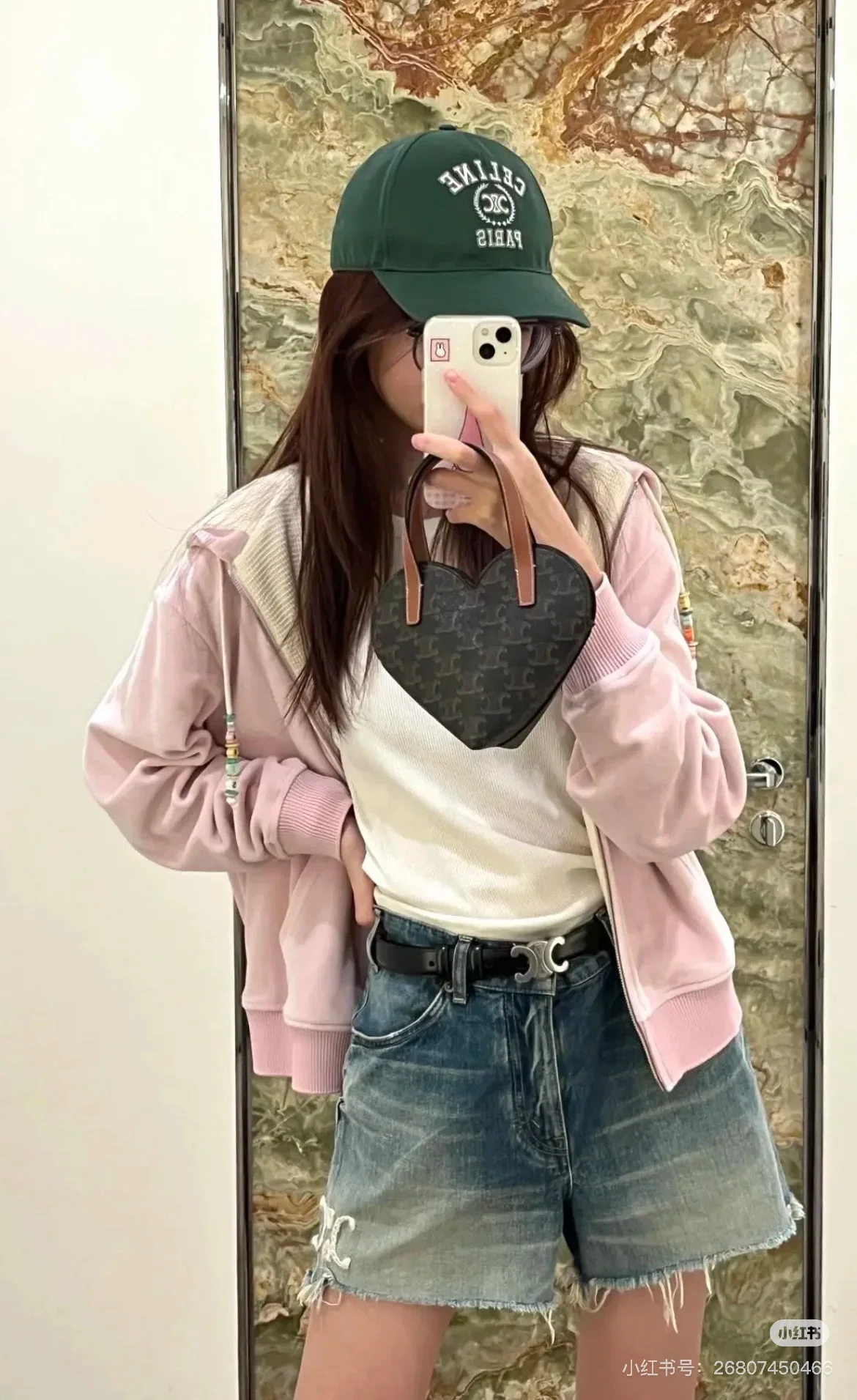 셀린느 C 로고 야구모자 상세 이미지 1