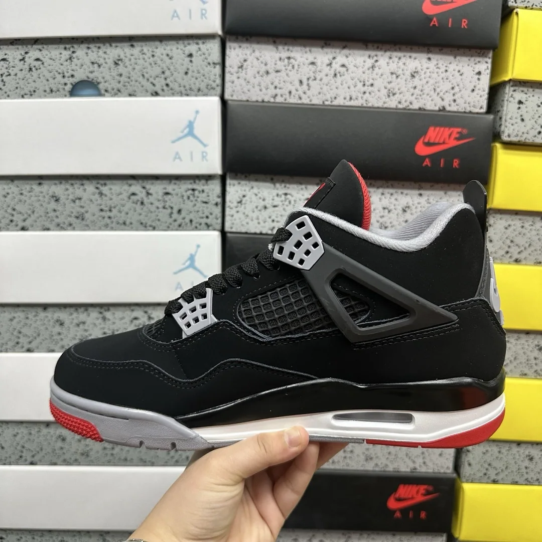 나이키 [KX] 조던 4 레트로 OG IX8180-001 201803 Nike Jordan 4 Retro OG Bred 상세 이미지 5