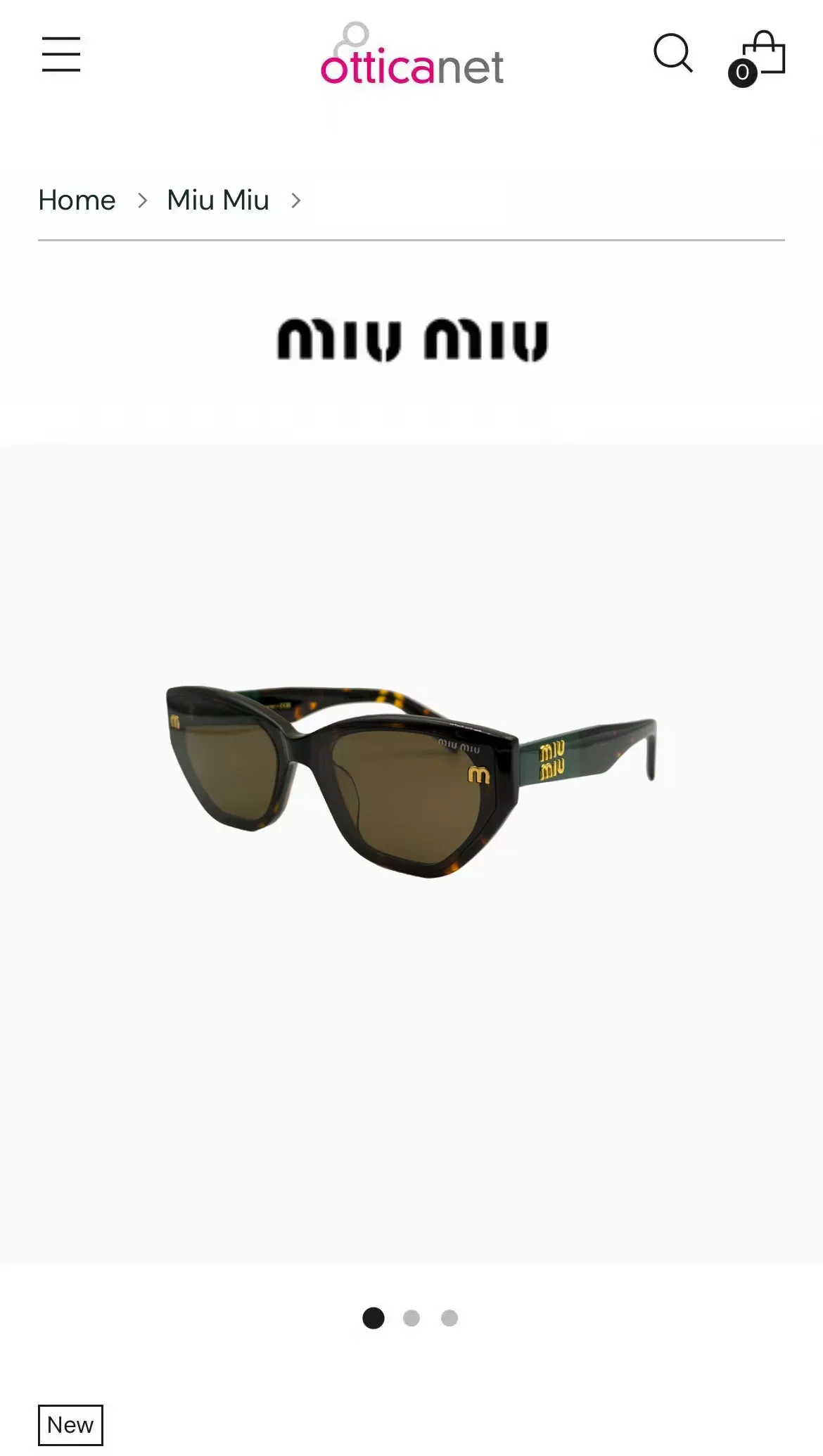 미우미우 MU 66 ZS 선글라스 상세 이미지 2