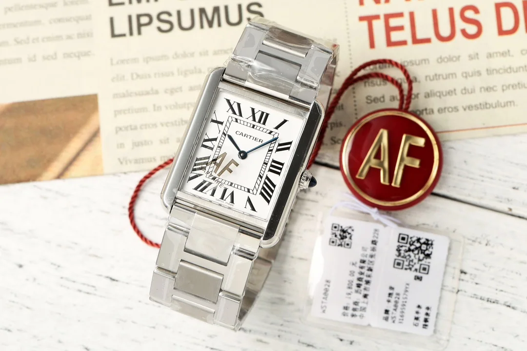 까르띠에 시계 블루 미디움 레플리카 42862 Cartier 상세 이미지 1