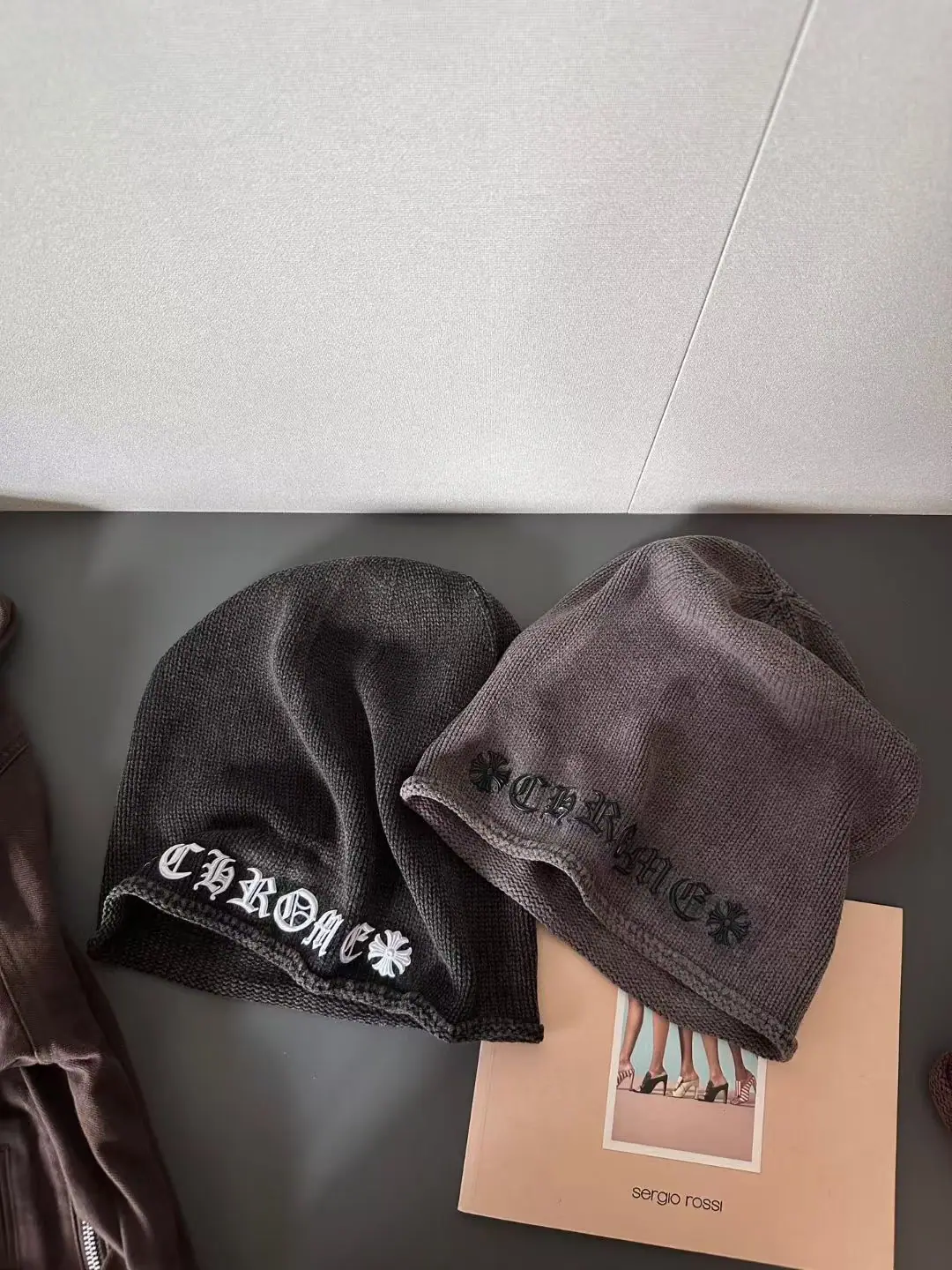 크롬하츠 글자 비니 모자 상세 이미지 9