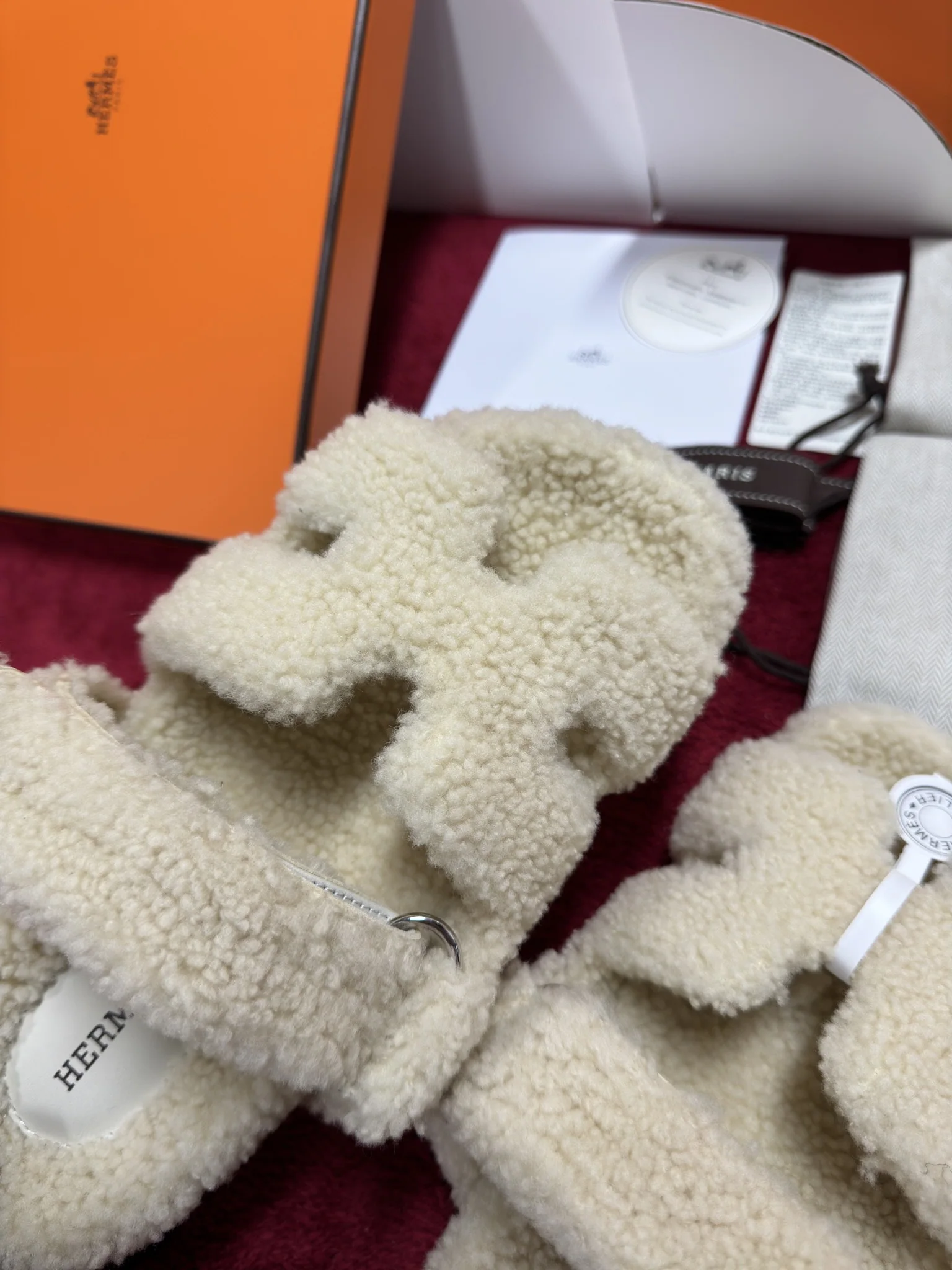 에르메스 모피 슬리퍼 상세 이미지 6