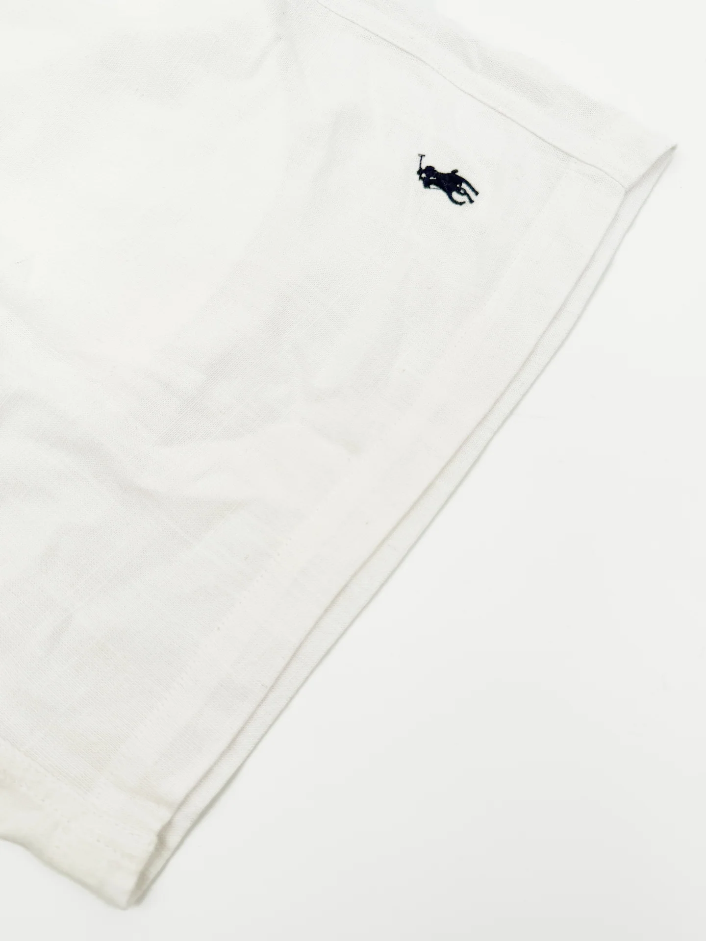 폴로 린넨 포니 자수 남성 반바지 상세 이미지 7