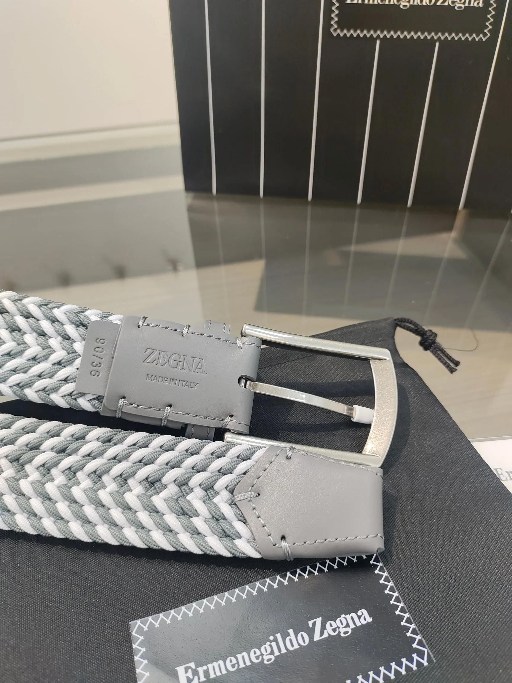 제냐 벨트 59240 Zegna Belt 상세 이미지 5