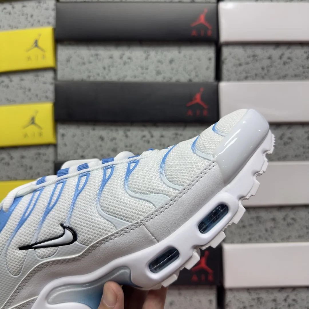 나이키 [BD] 에어 맥스 플러스 화이트 블루 블랙 DJ6124-102 201916 Nike Air Max Plus 상세 이미지 7