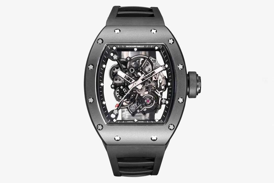 리차드밀 RM055 BBR 공장 화이트 RMUL 2 무브먼트 세라믹 사파이어 남성 시계 레플리카 44815 Richard Mille 상세 이미지 1