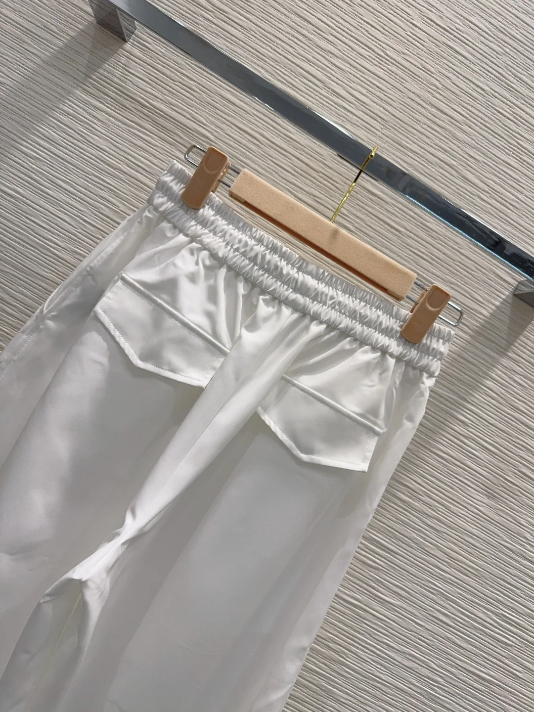 미우미우 와이드 레그 카고 여성 바지 상세 이미지 8