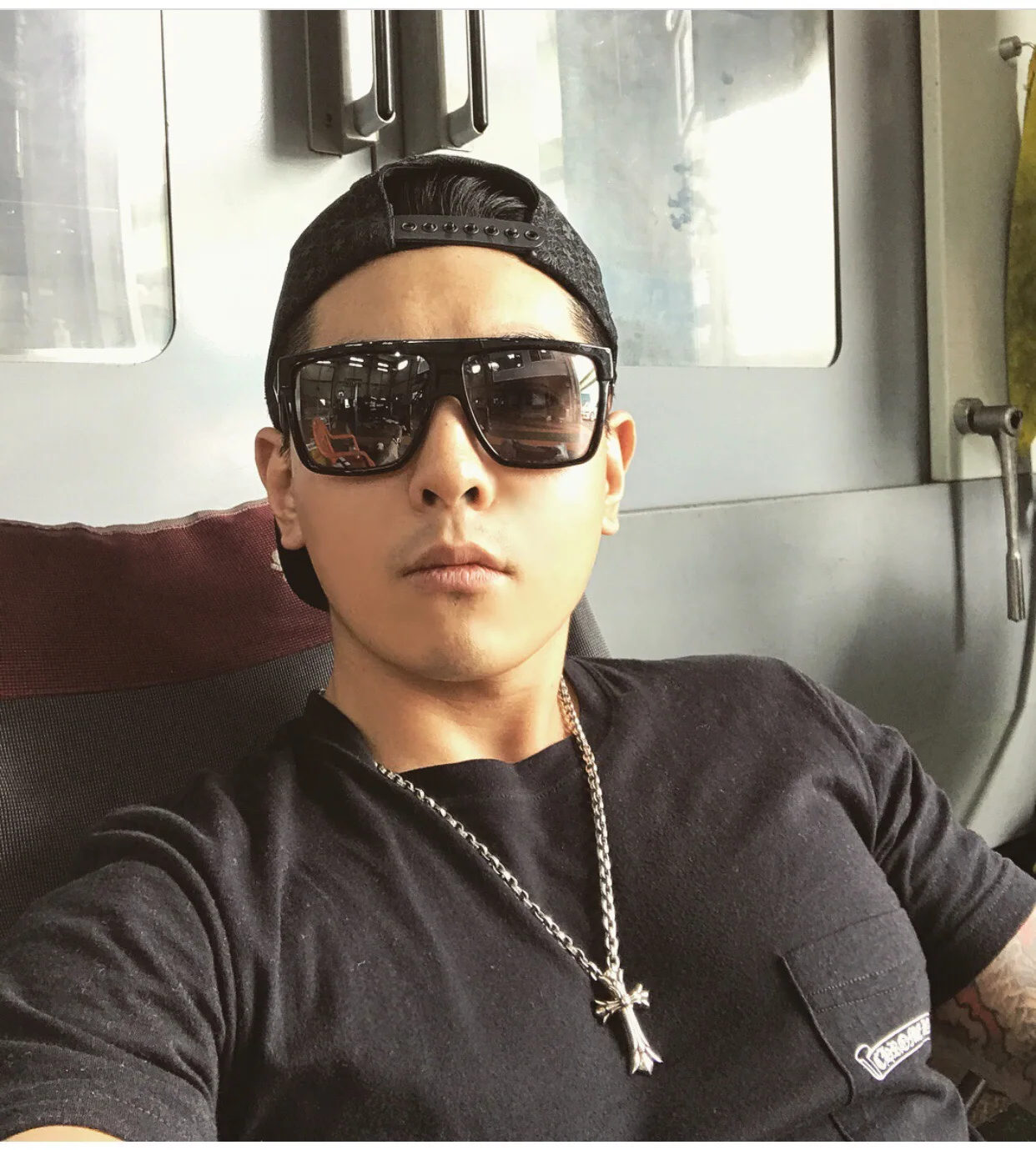 크롬하츠 더블 크로스 925 스털링 실버 목걸이 상세 이미지 9