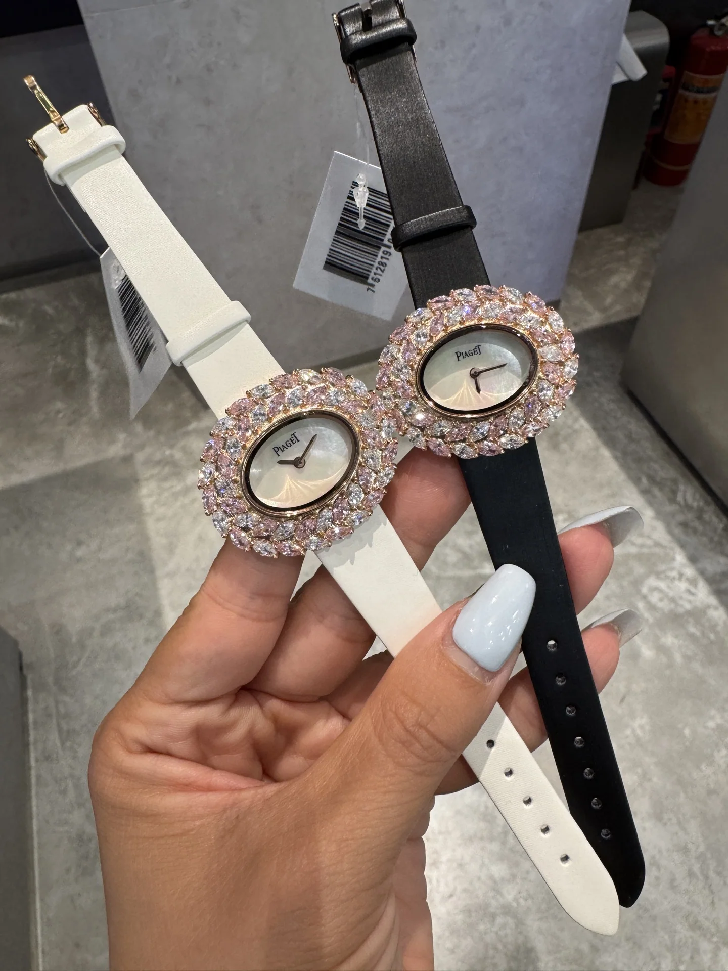 피아제 하이주얼리 18 K 골드 마퀴즈 다이아 여성 시계 레플리카 45394 Piaget 상세 이미지 4