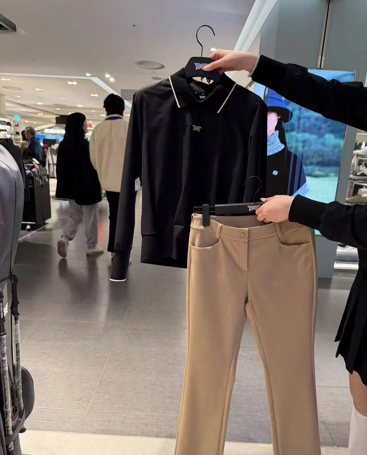PXG 여성 카라 긴팔 원피스 상세 이미지 8