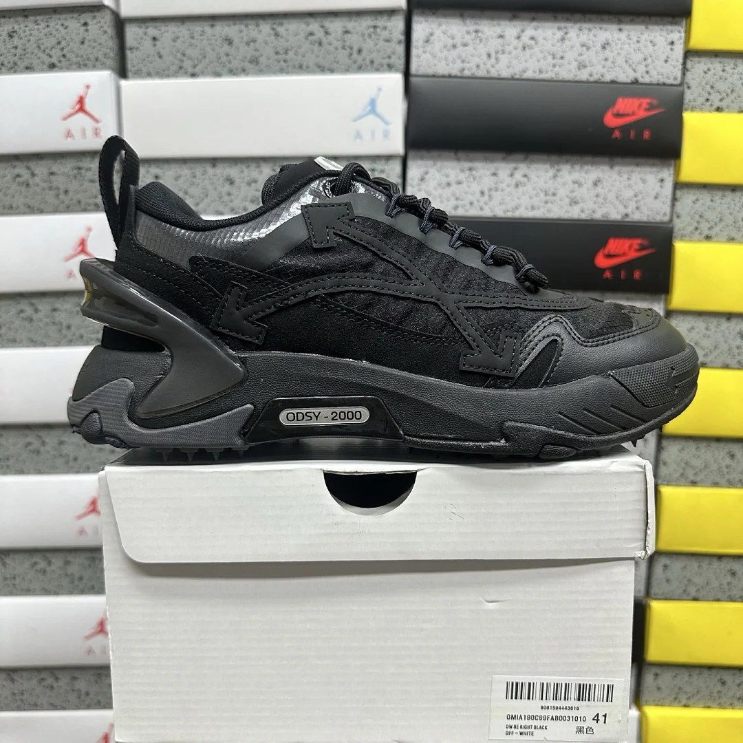 오프화이트 [GZ] 오디세이 2000 블랙 202478 Off White Odsy-2000