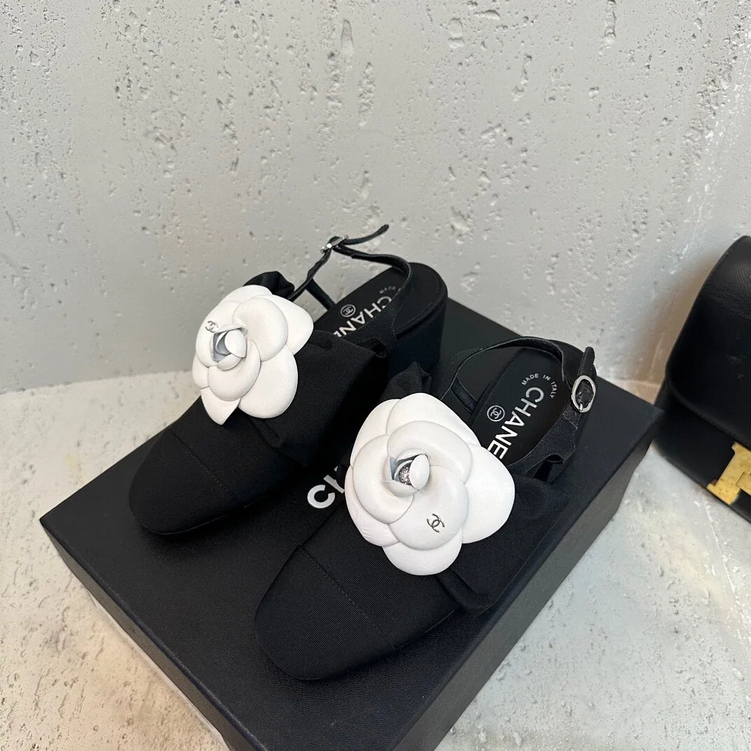 샤넬 까멜리아 플랫 샌들 3569 상세 이미지 6