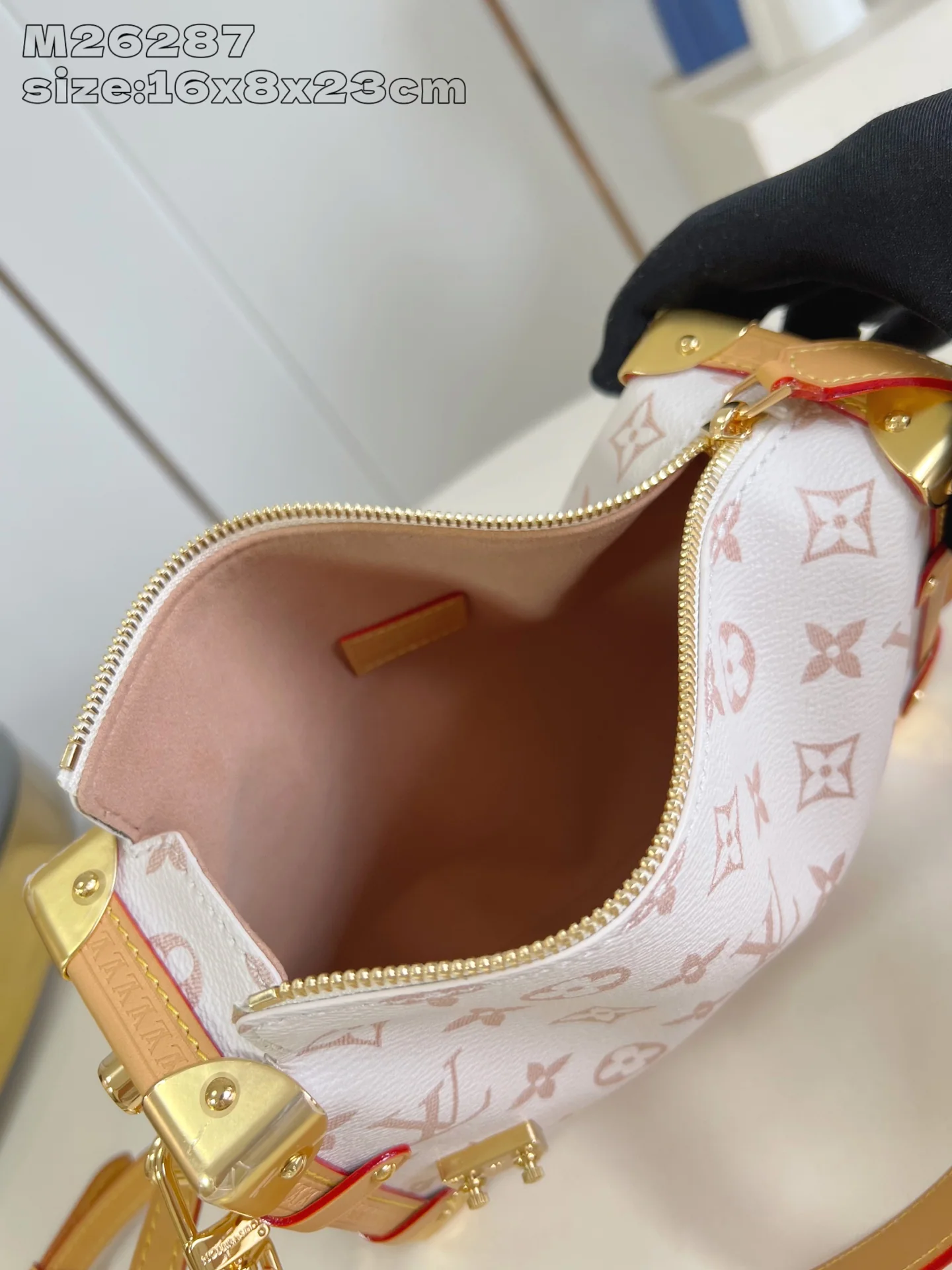 루이비통 화이트 모노그램 미디엄 핸드백 M26287 상세 이미지 10