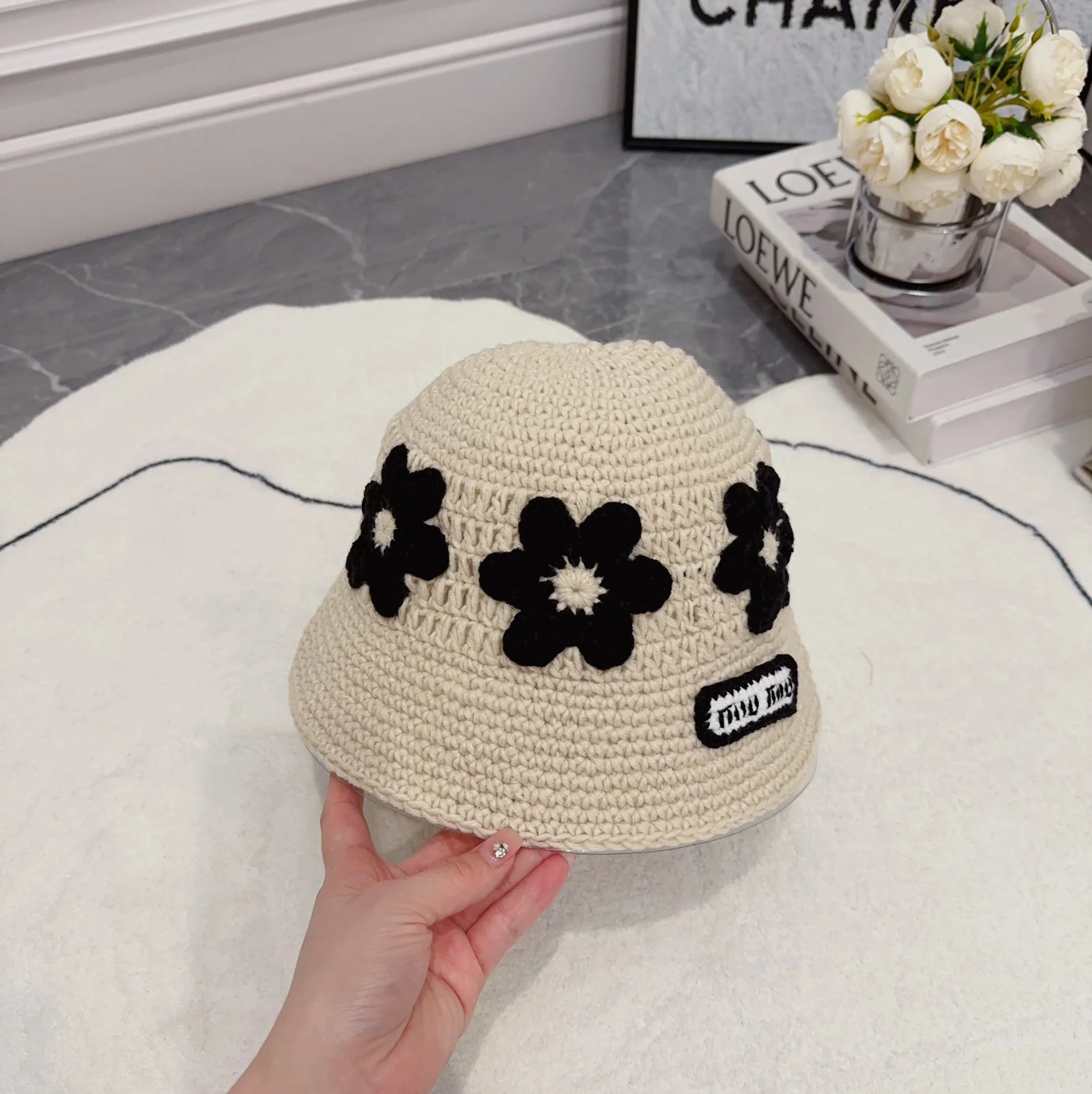 미우미우 모자 81125 Miu Miu Cap 상세 이미지 3