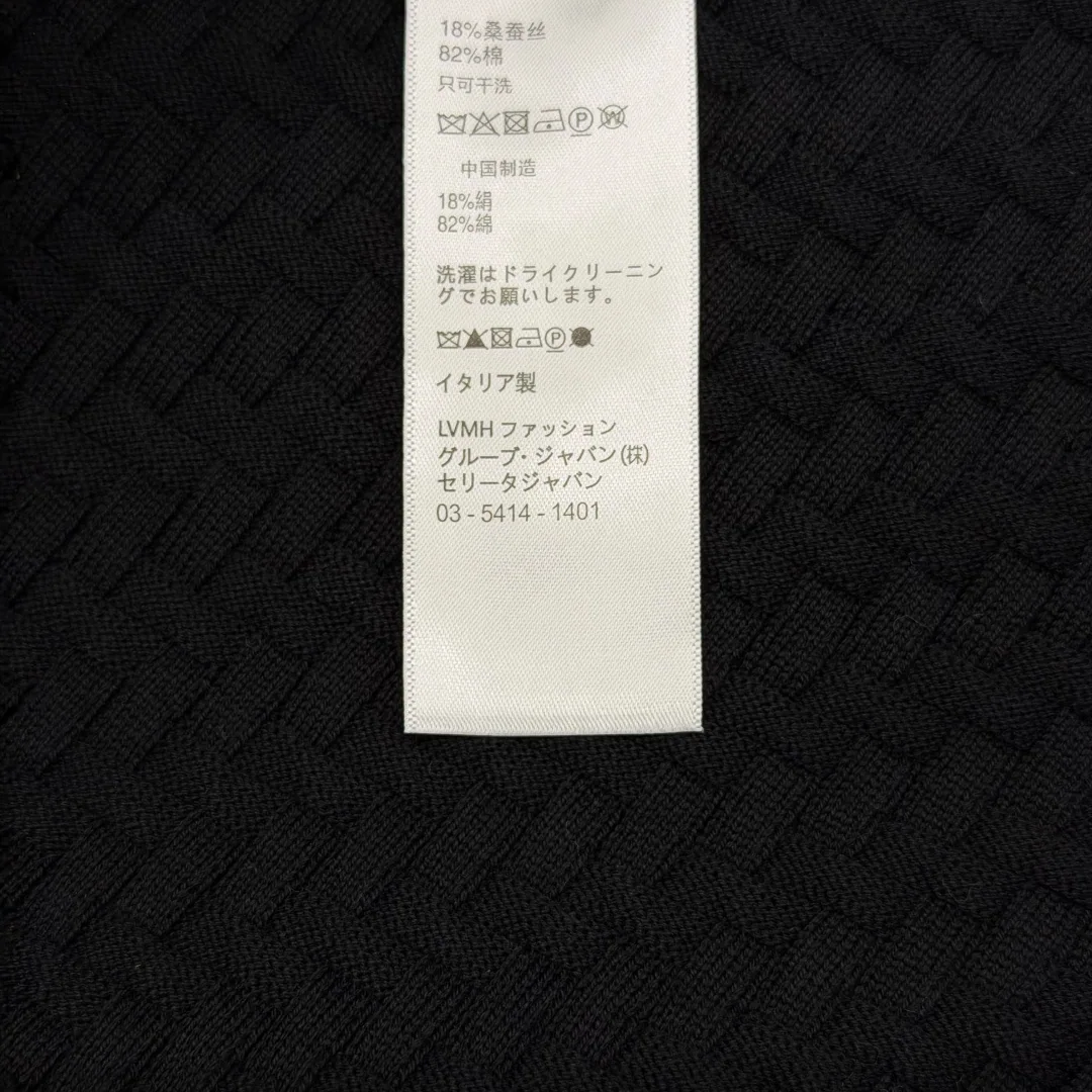 브리오니 실크 캐시미어 혼방 니트 반팔 폴로셔츠 상세 이미지 9