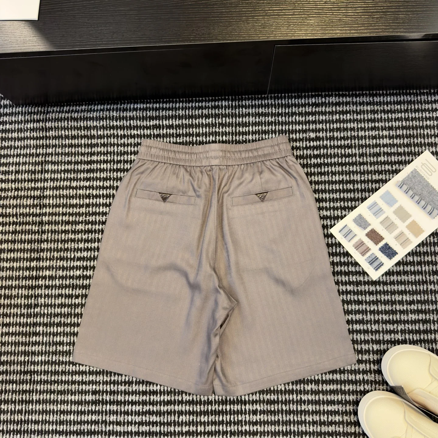보테가베네타 린넨 혼방 남성 반바지 상세 이미지 7