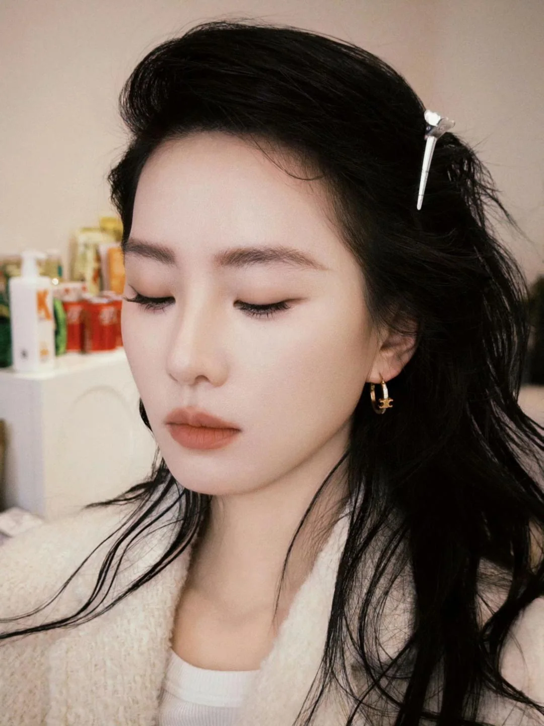 셀린느 3D 개선문 다이아몬드 귀걸이 상세 이미지 3
