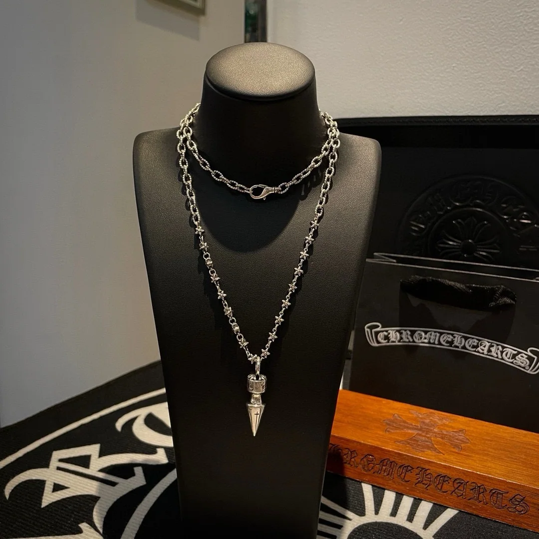 크롬하츠 탄환 펜던트 클래식 목걸이 상세 이미지 2