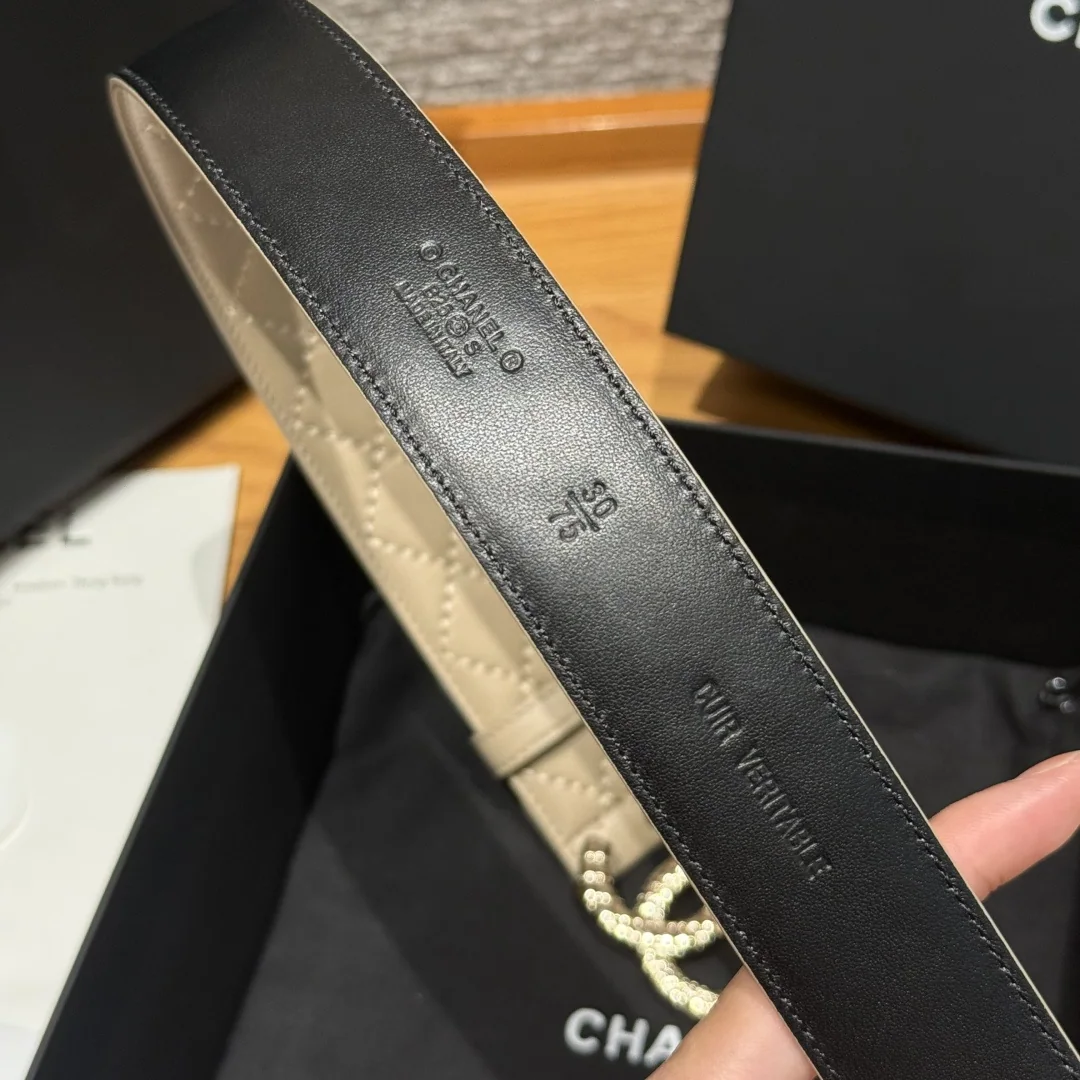 샤넬 램스킨 더블 C 메탈 벨트 상세 이미지 8