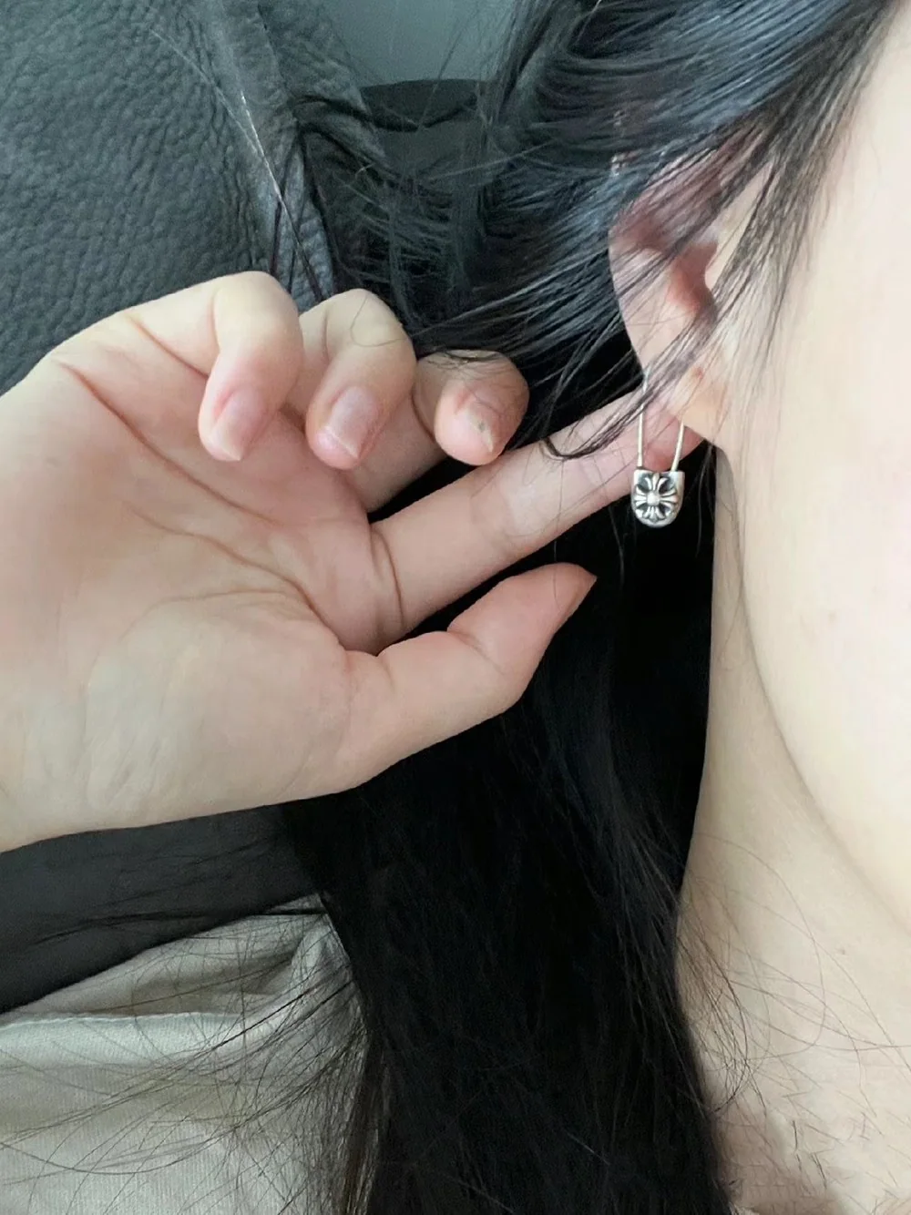 크롬하츠 귀걸이 63182 Chrome Hearts Earrings 상세 이미지 9