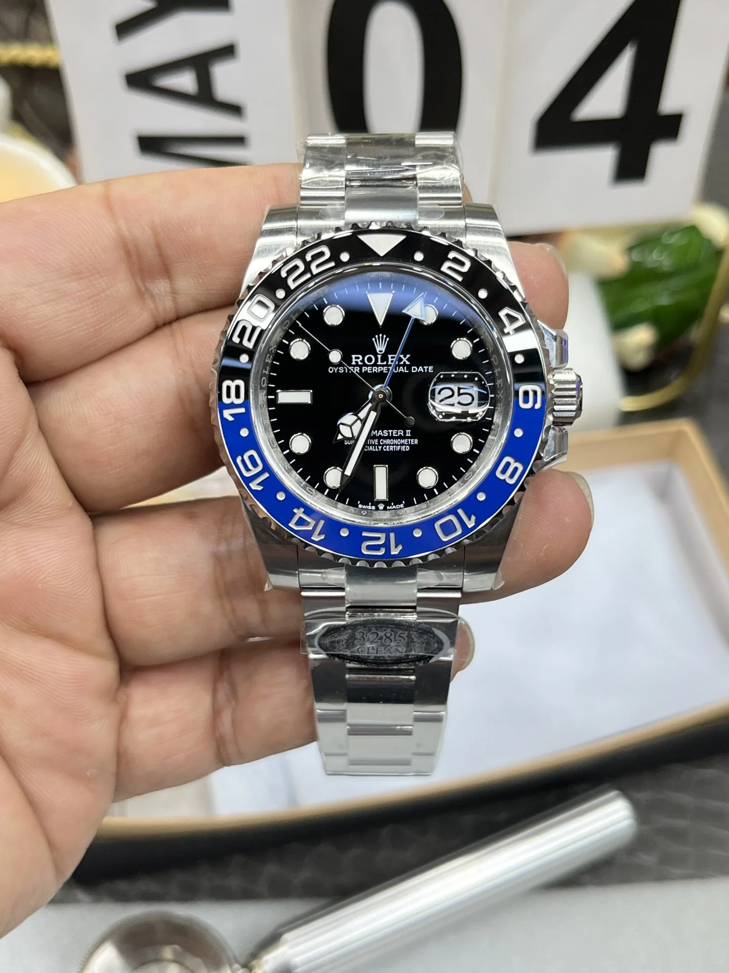 롤렉스 GMT 마스터 II 기계식 손목시계 상세 이미지 1