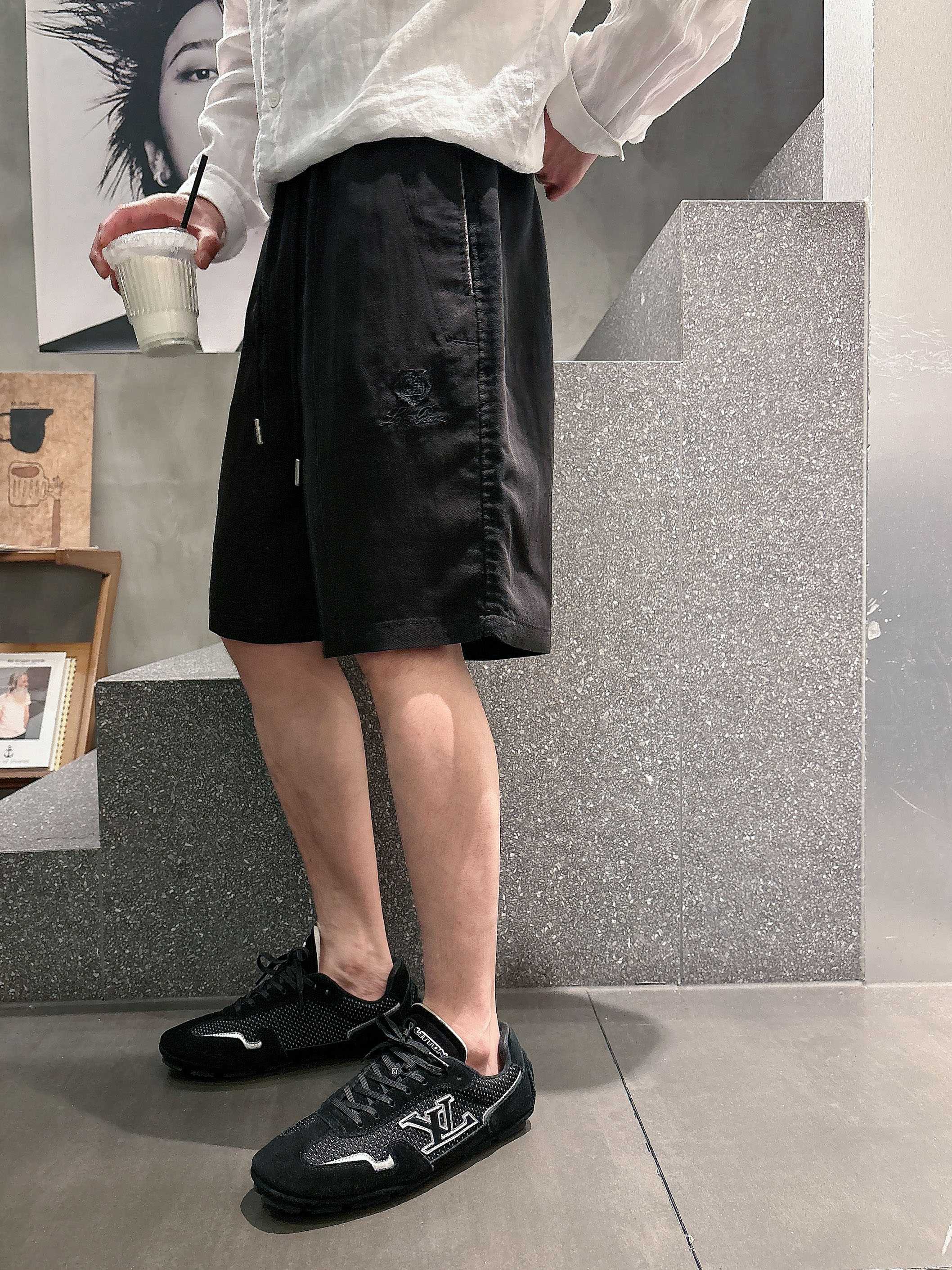 로로피아나 남성 캐주얼 반바지 상세 이미지 4