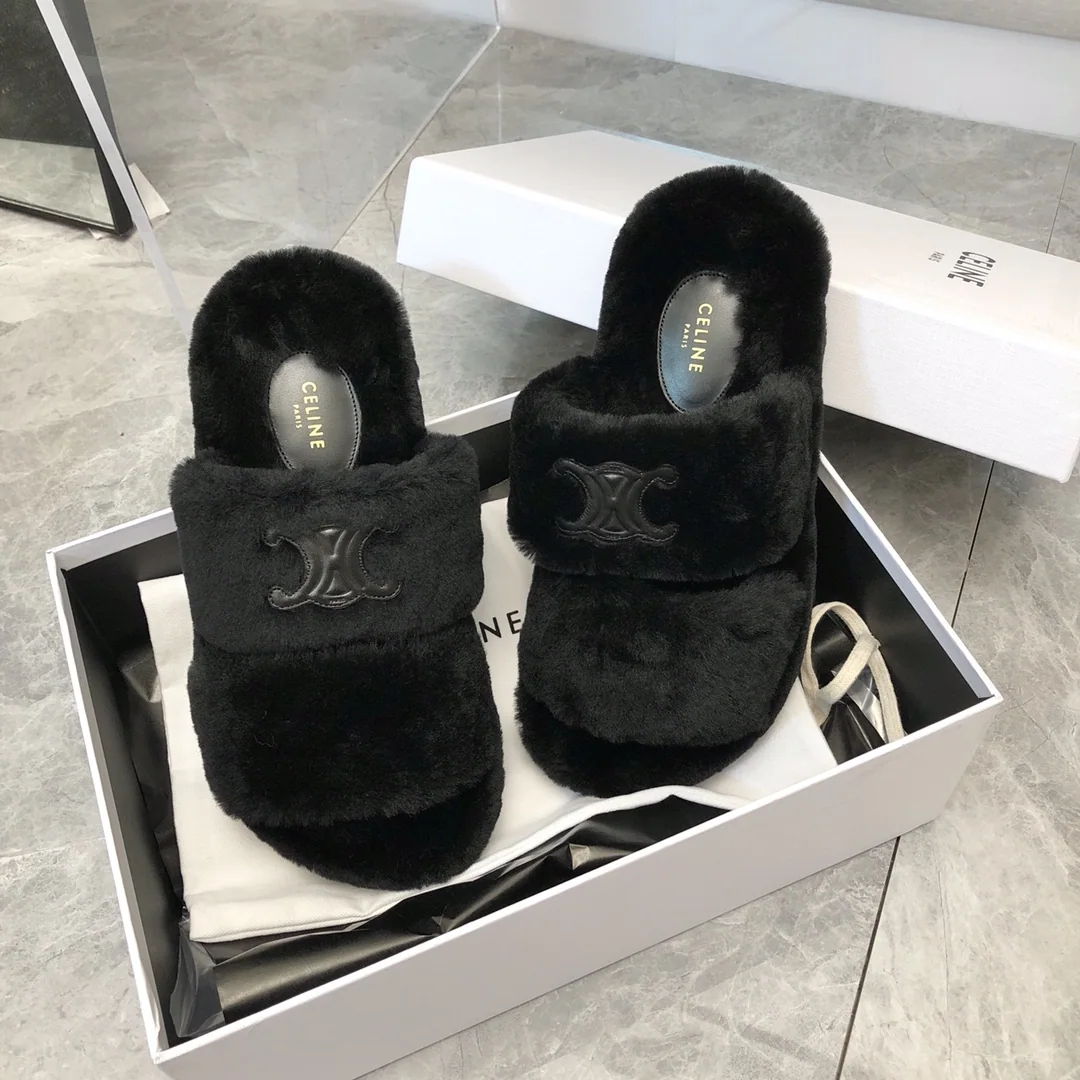 셀린느 울 슬리퍼 상세 이미지 9
