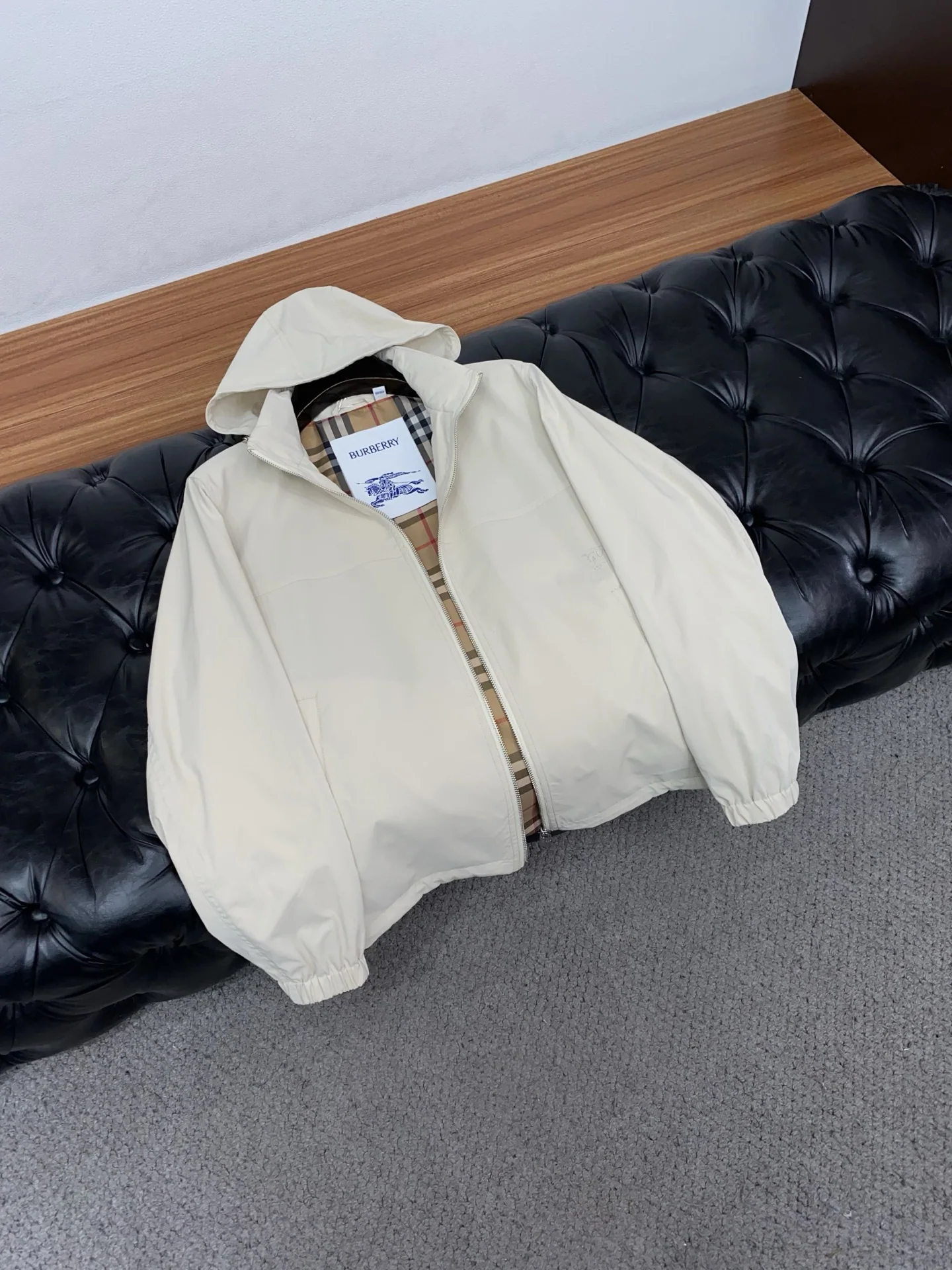 버버리 슬림핏 남성 캐주얼 재킷 P430 상세 이미지 6