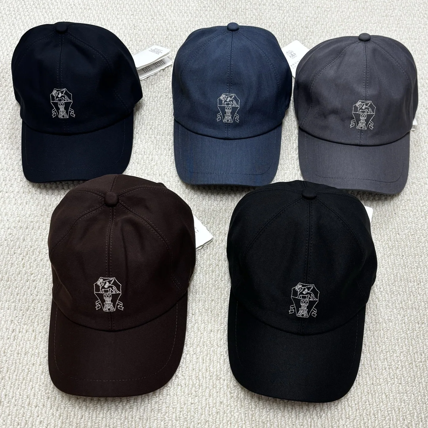 브루넬로쿠치넬리 가죽 버클 야구모자 상세 이미지 9