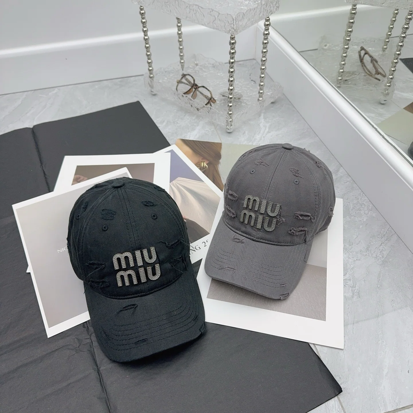 미우미우 모자 80932 Miu Miu Cap 상세 이미지 6