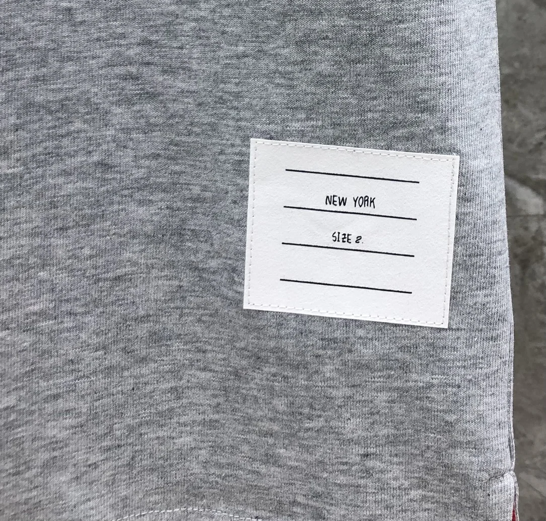 톰브라운 닻 무늬 크루넥 남성 반팔 티셔츠 상세 이미지 7