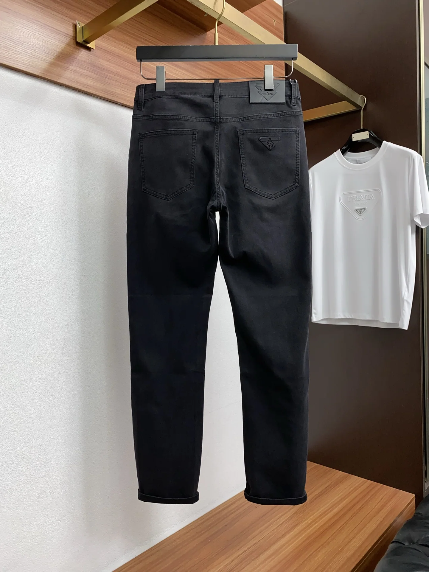 프라다 남성 데님 바지 상세 이미지 8