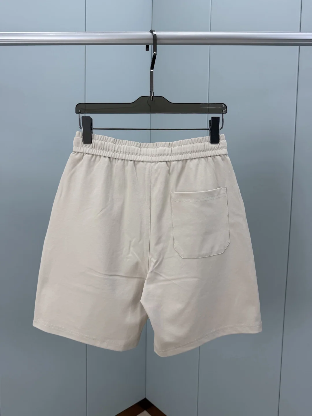 버버리 체크 나이트 스탬프 프린트 남성 코튼 반바지 상세 이미지 2