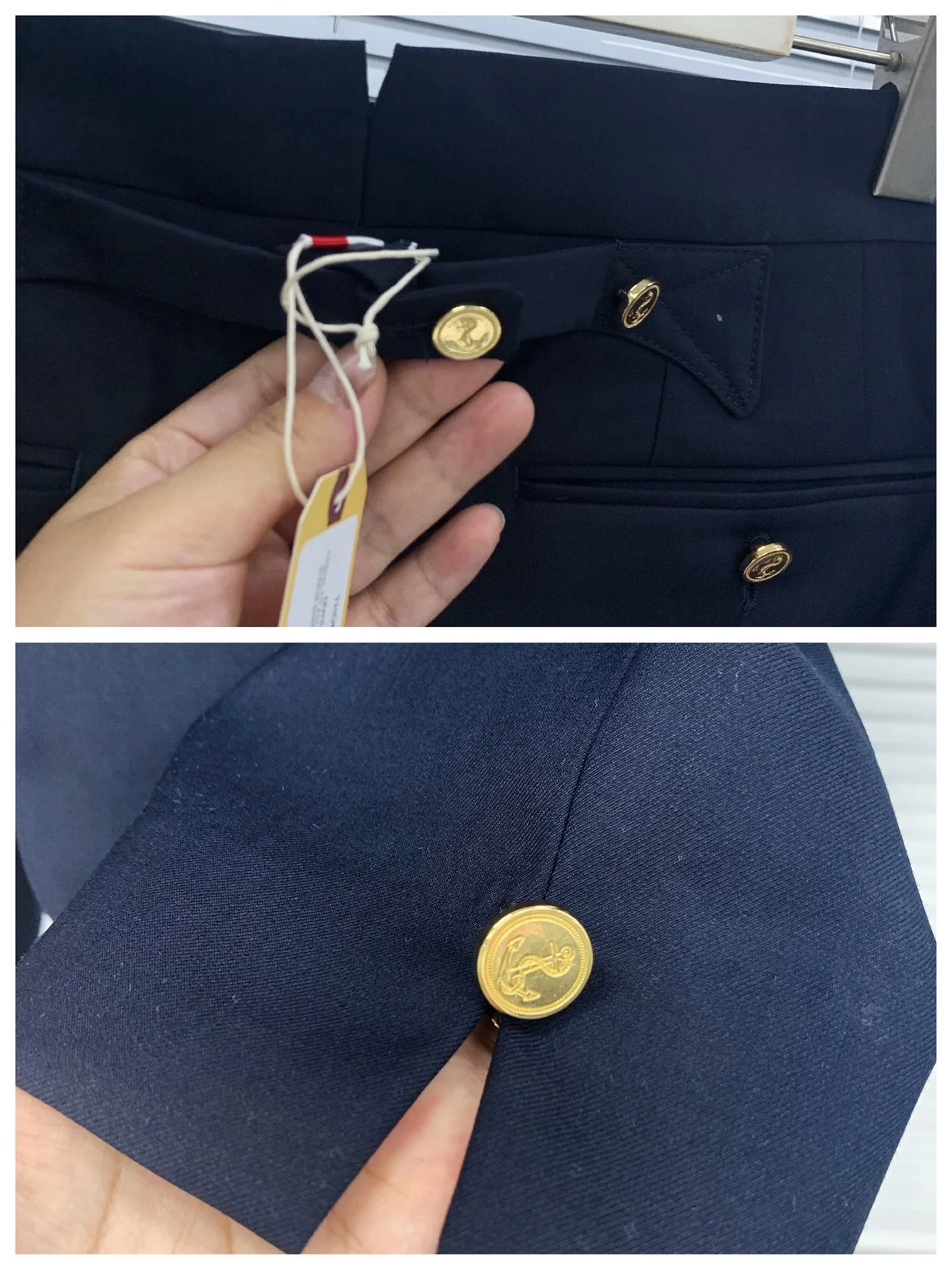 톰브라운 앵커 버클 남성 반바지 상세 이미지 7