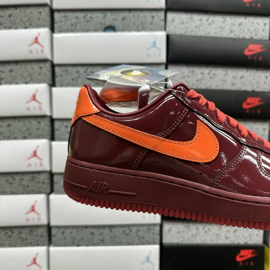 나이키 [YH] 에어 포스 1 로우 IO4489-601 201693 Nike Air Force 1 Low Patent Leather Dark 상세 이미지 4