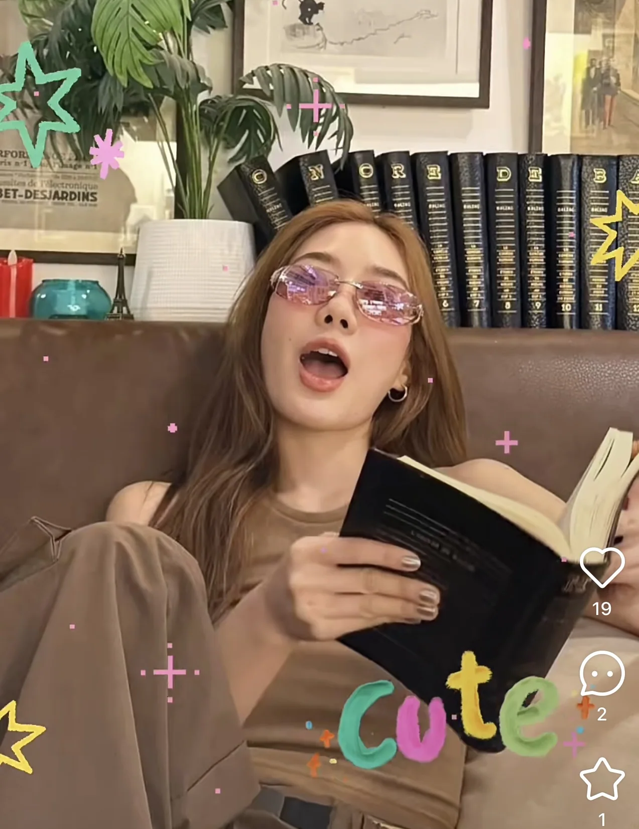 미우미우 오리지널 코 패드 선글라스 상세 이미지 5