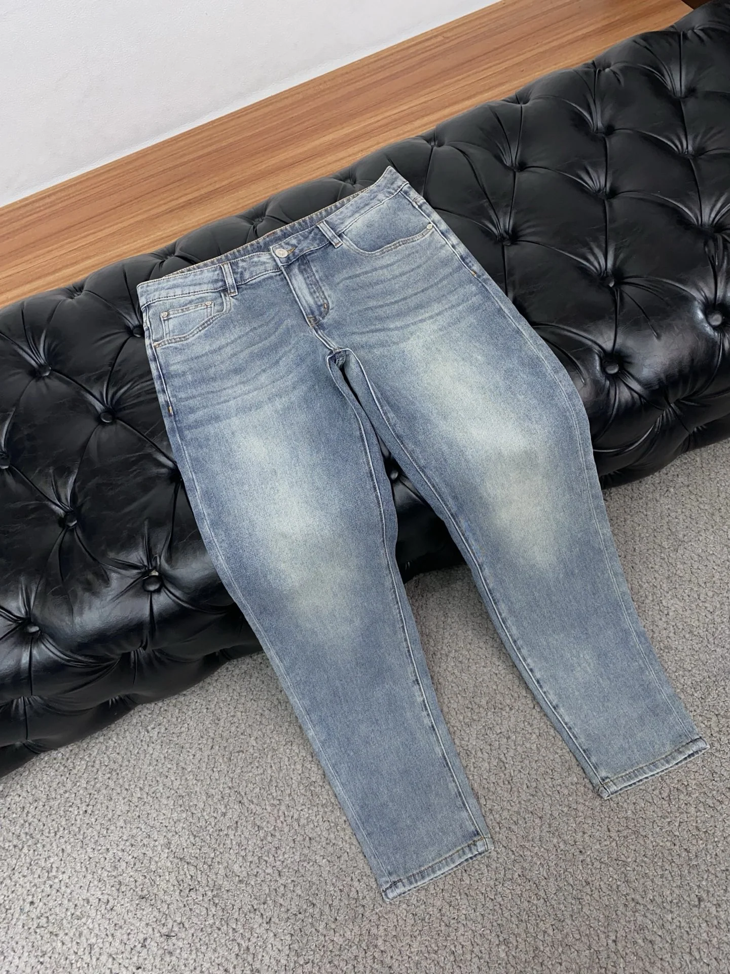 프라다 커스텀메이드 데님 남성 바지 상세 이미지 6