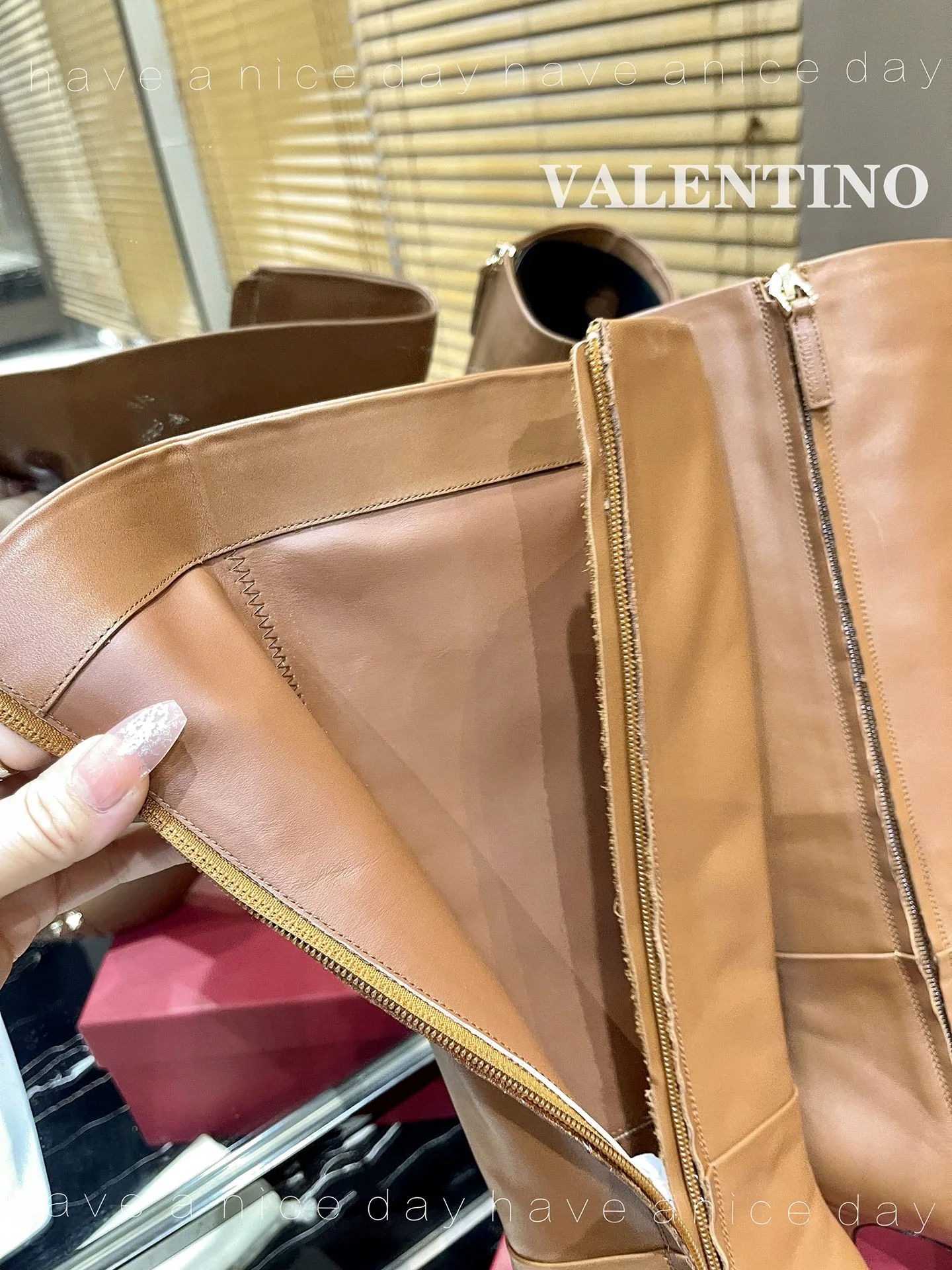 발렌티노 웨스턴 농구화 하이탑 부츠 상세 이미지 9