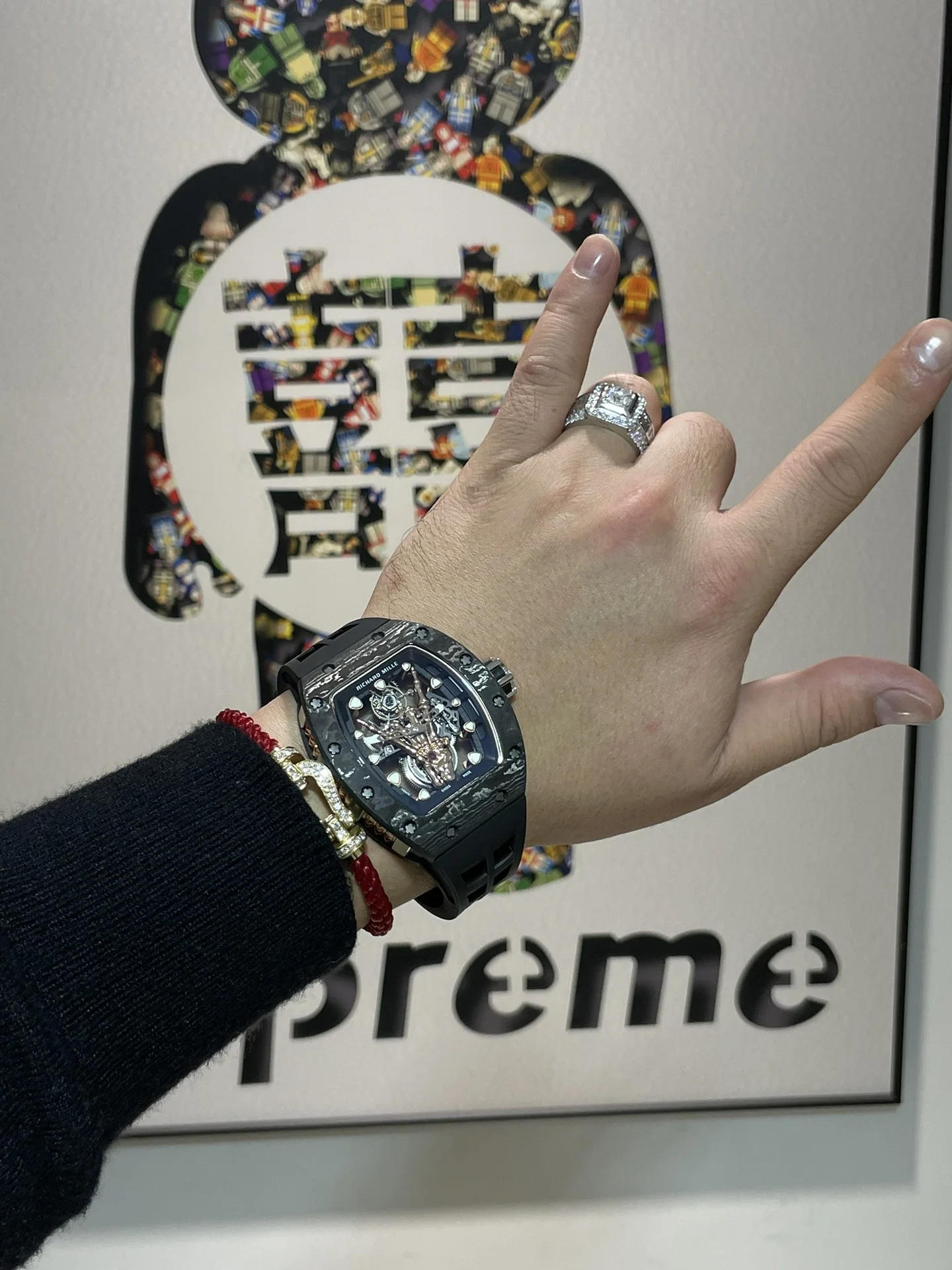리차드밀 RM066 투르비용 NTPT 카본 TPT 카본 남성 시계 레플리카 44894 Richard Mille 상세 이미지 11