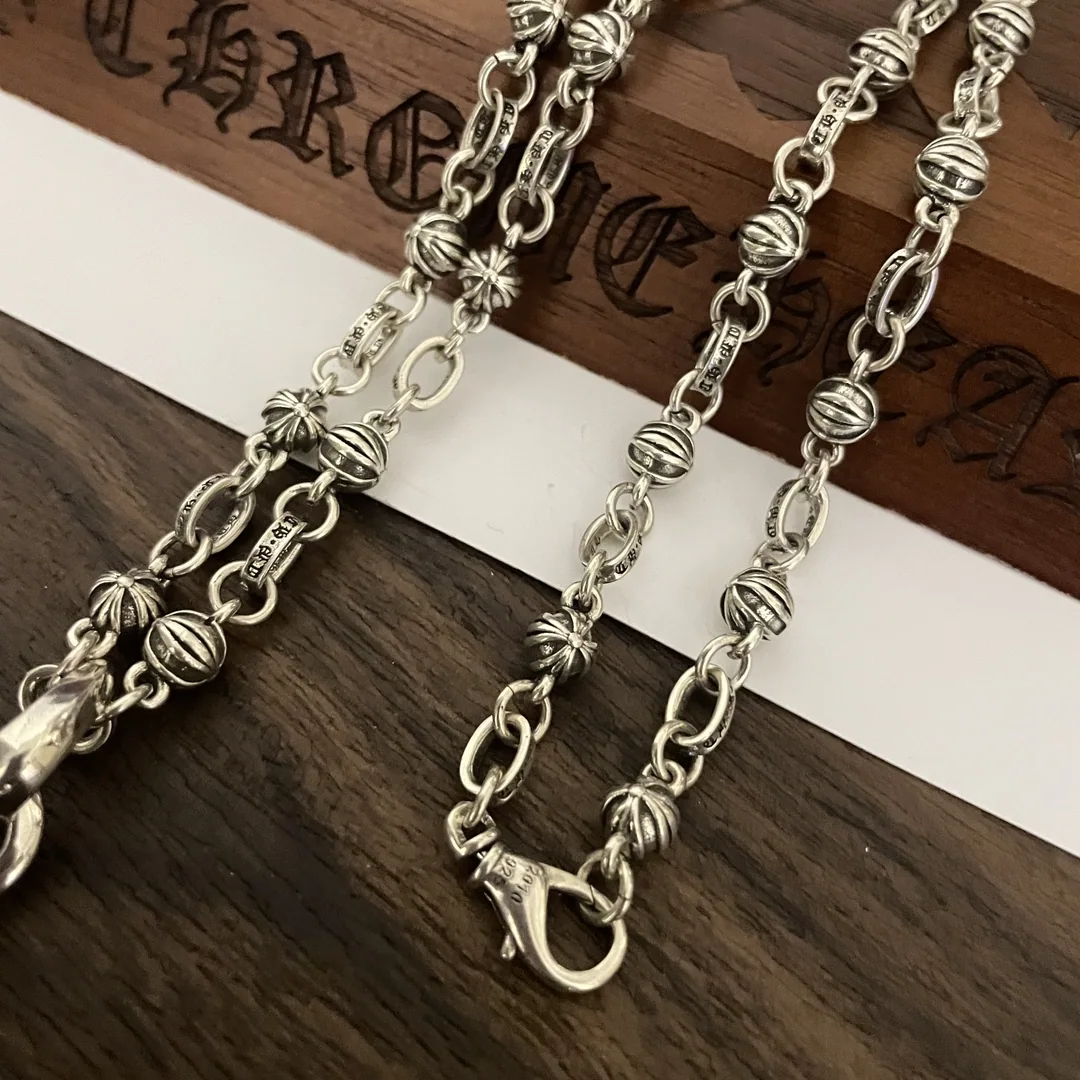 크롬하츠 클래식 레트로 라지 크로스 목걸이 상세 이미지 9